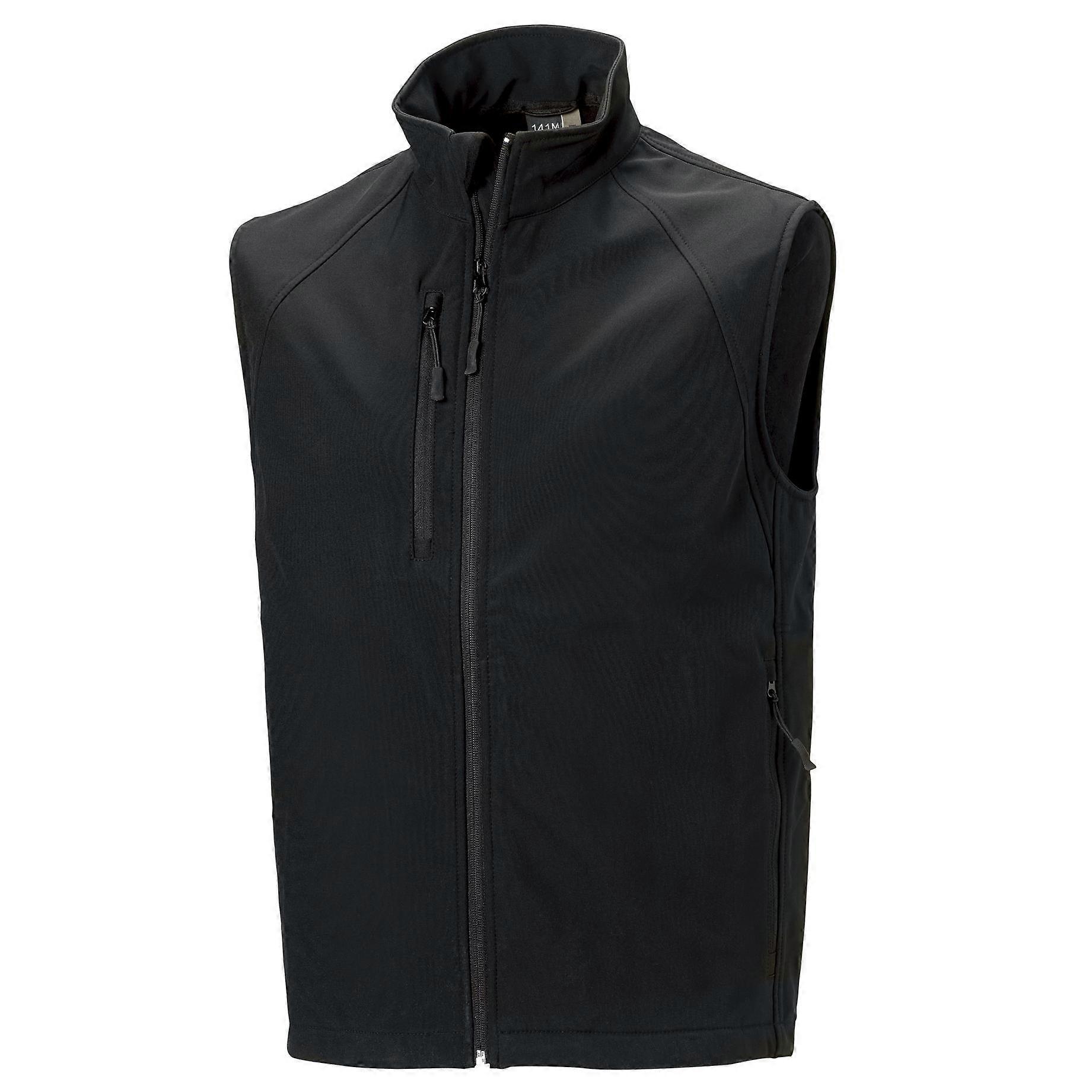 Russell Mens 3 Layer Soft Shell Gilet Jacket