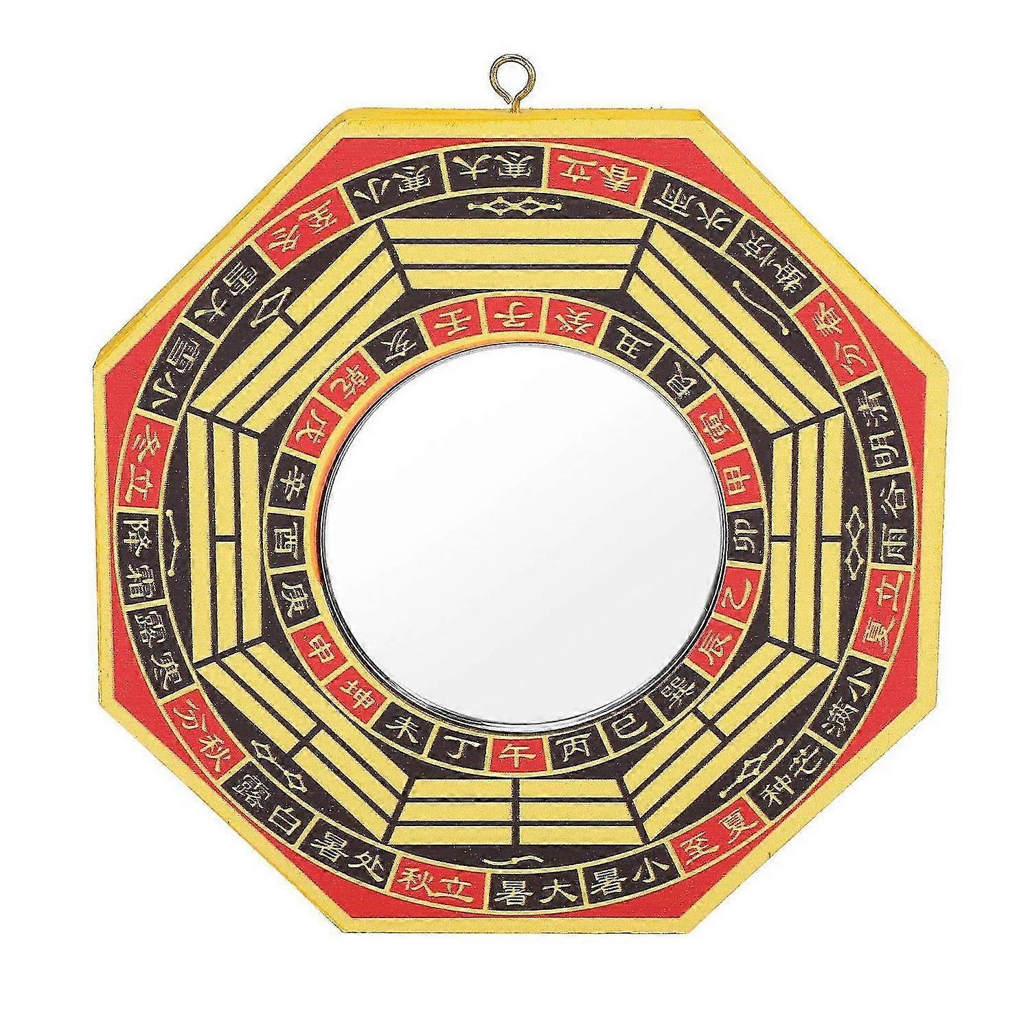 2025 Latest Model Traditional Chinese Feng Shui Concave Bagua Mirror For Home