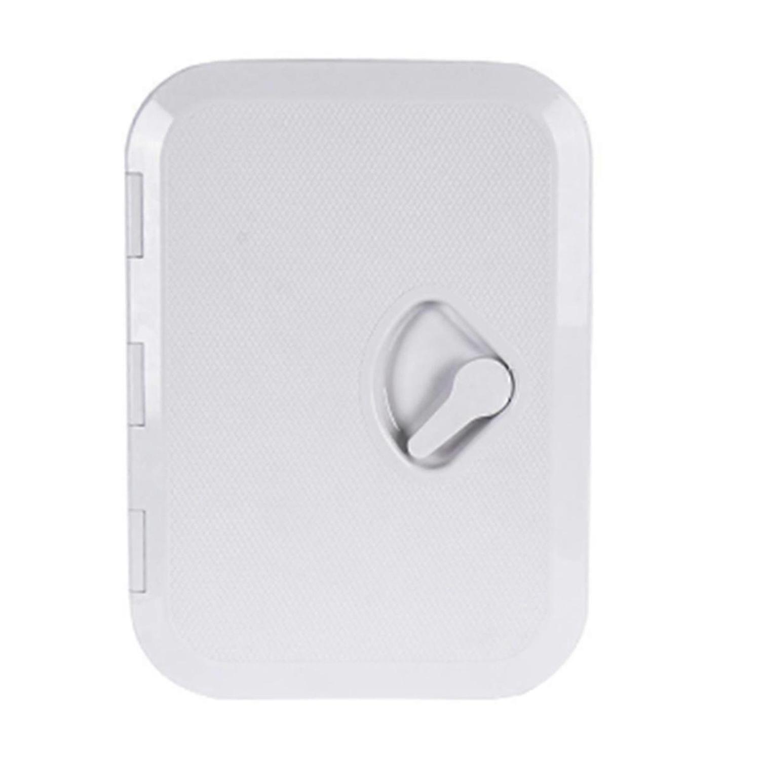Marine Boat Deck Hatch Rectangle ABS 105/8 X 143/4 Inch Boat Deck Hatch Lids for Marine Yacht RV Marine Access Hatch,A