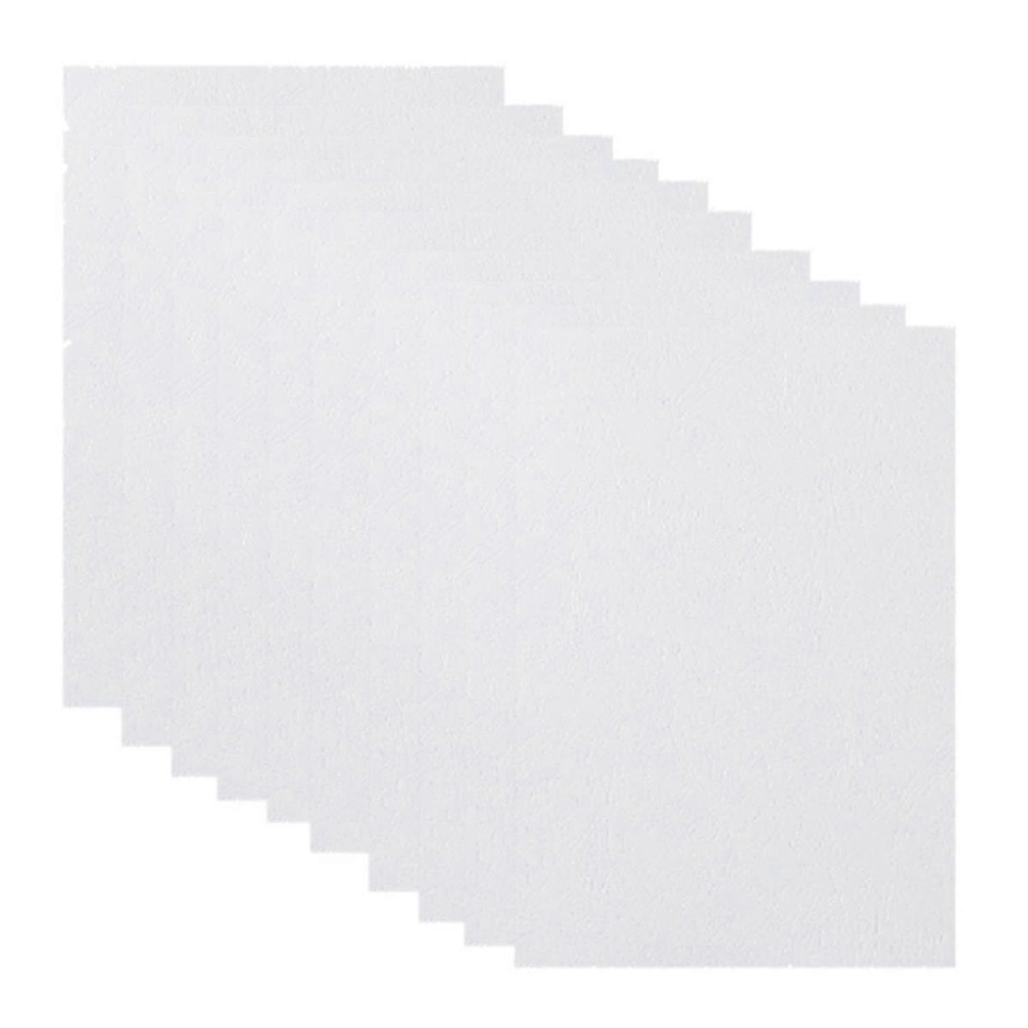 Paper Binding Cover, A4 Leather Texture Binding Cover, 8.27x11.69 Inch Presentation Leathergrain Binding Cover Navy Blue