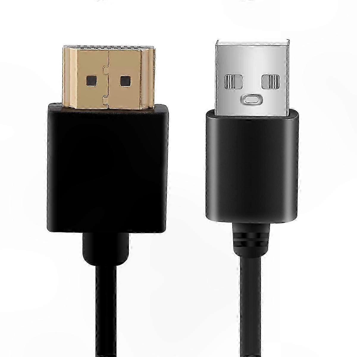 USB 2.0 to HDMI Adapter Cable for Device Connectivity and Data Transfer Solutions