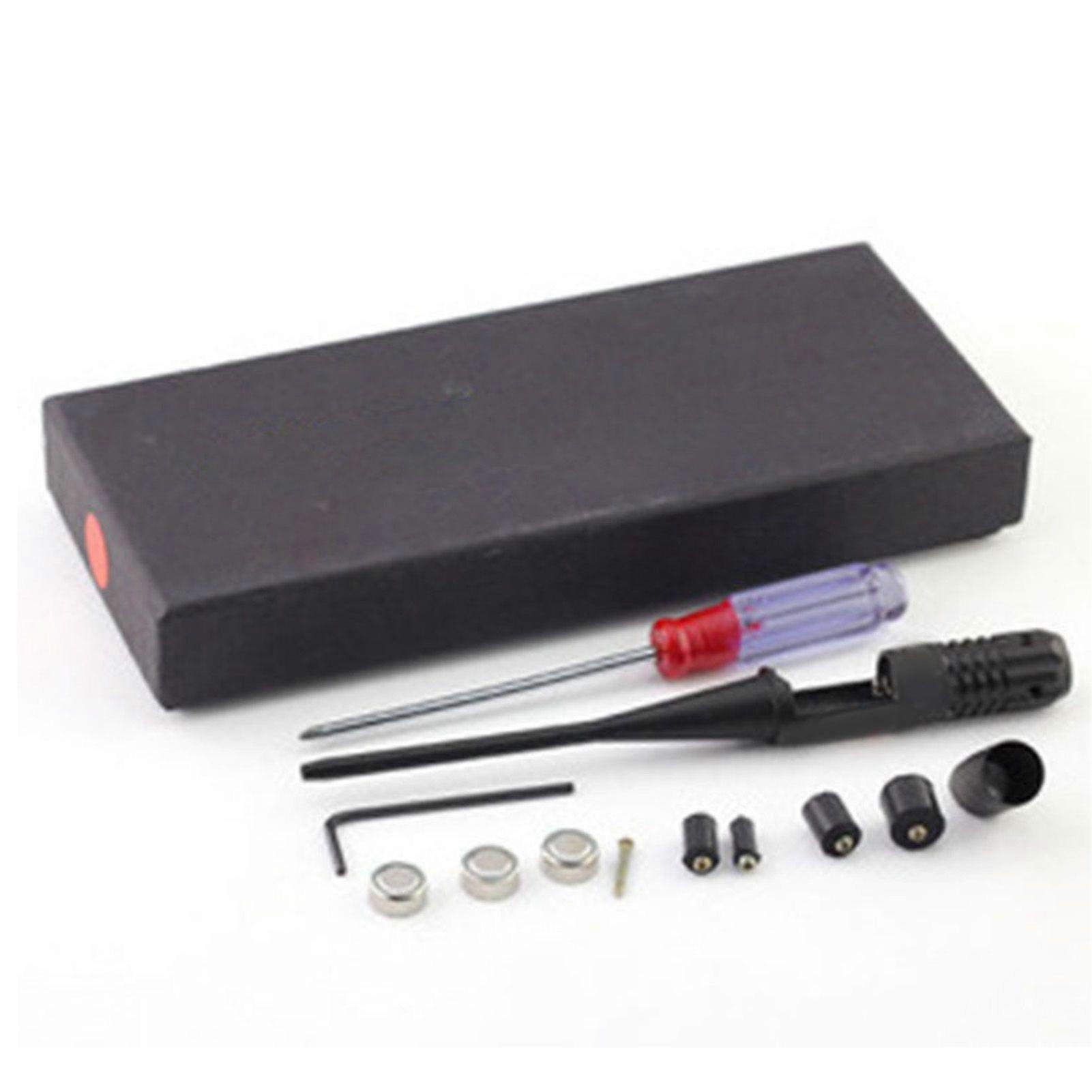 Laser Bore Sighter Aluminum Alloy Lightweight Professional 650NM Laser Bore Sight Red