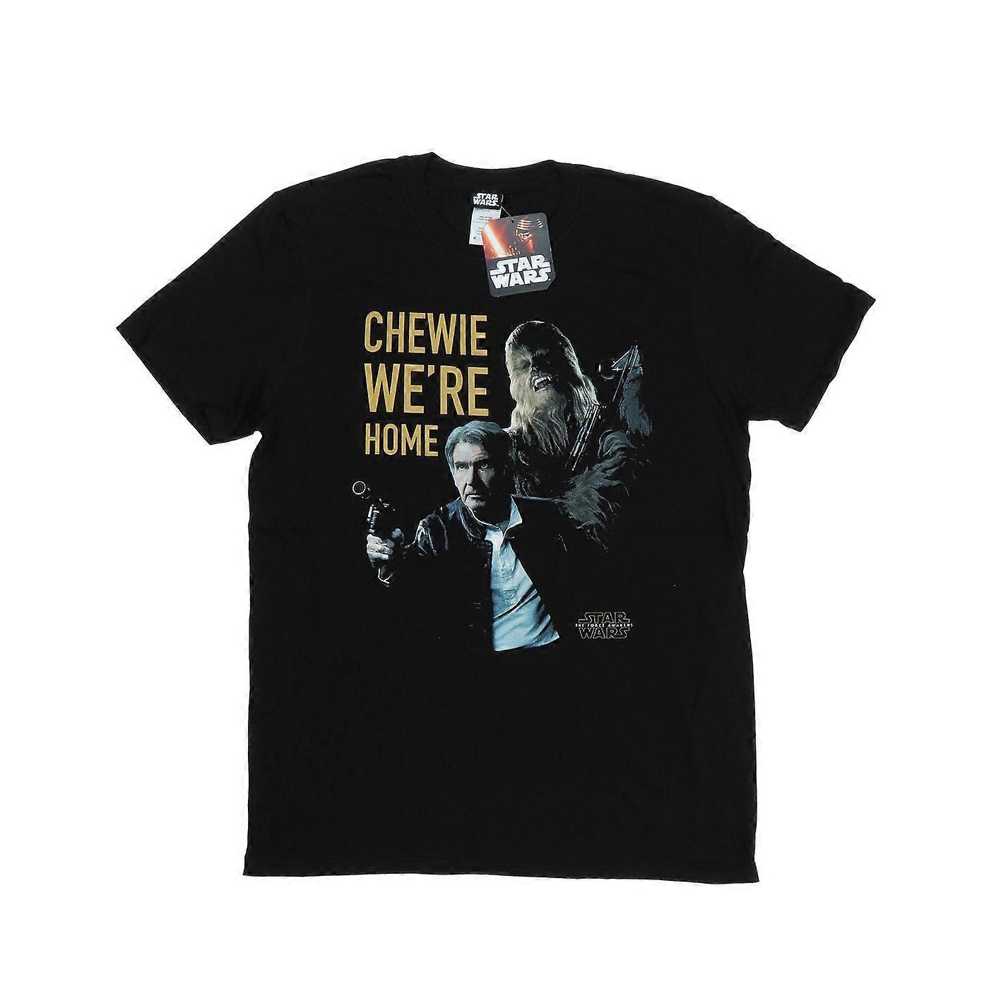 Star Wars Das Erwachen der Macht für Herren Chewie Wir sind zu Hause T-Shirt