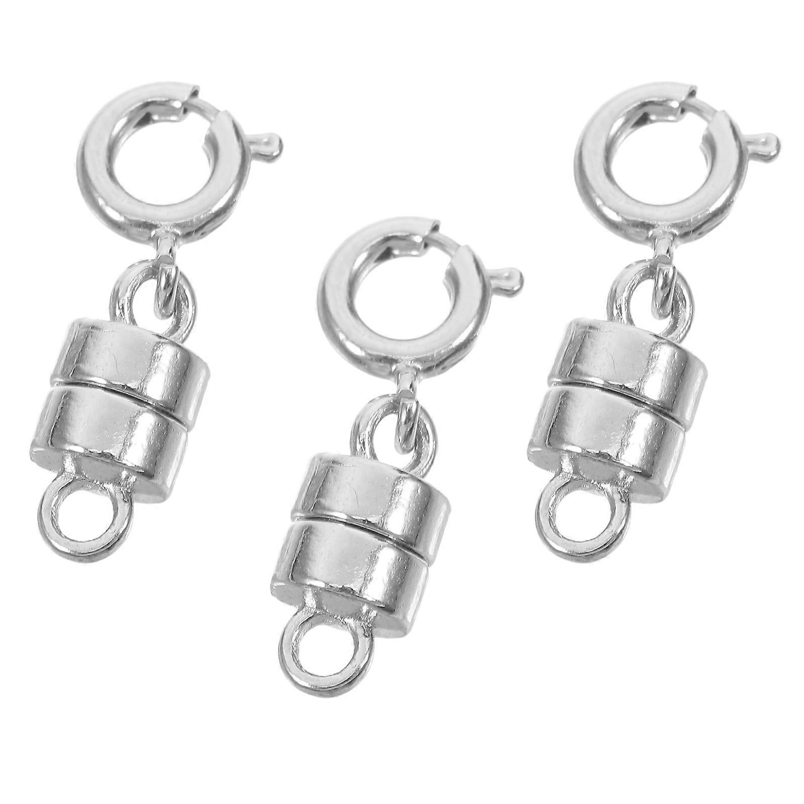 3Pcs Closure Clasps For DIY Bracelet Jewelry Making Ideal For Friends Lovers Self