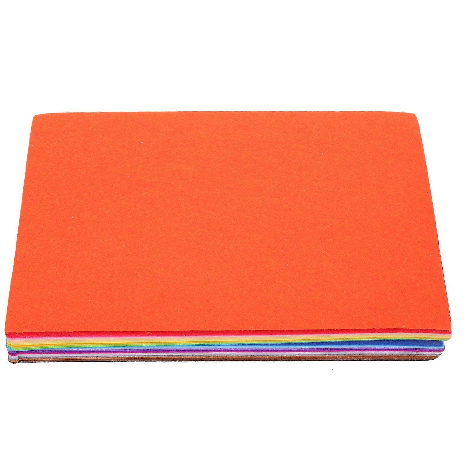 Assorted Color Felt Fabric Sheets for DIY Craftwork Sewing 40Pcs Set