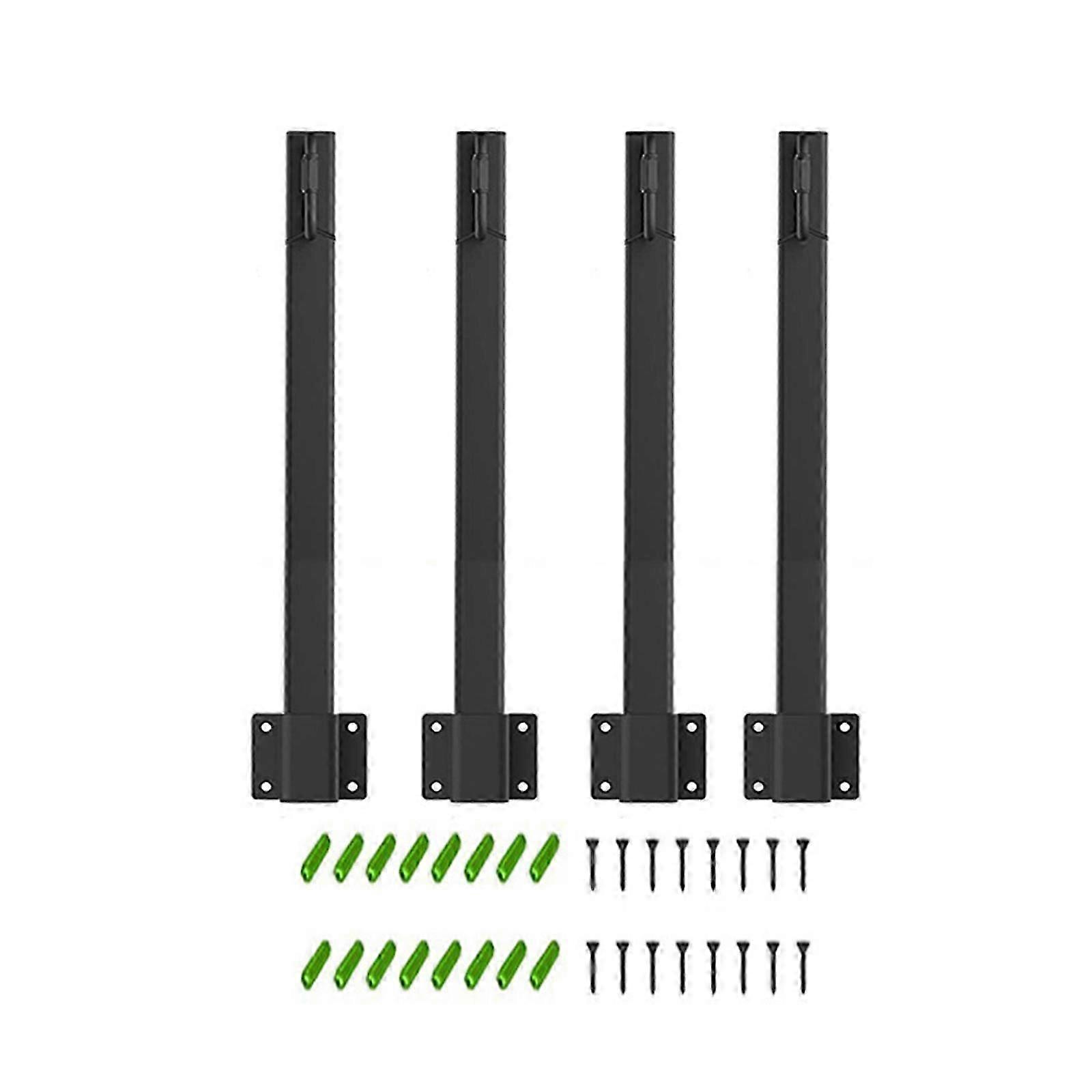 4pcs String Light Fixing Rod Convenient & Space Saving Light Stand Suitable for Various Occasions Illuminate Your Space