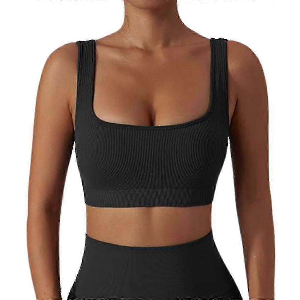 Medium Support Seamless Workout Bra with Removable Cups - Designed by SHENSHEN