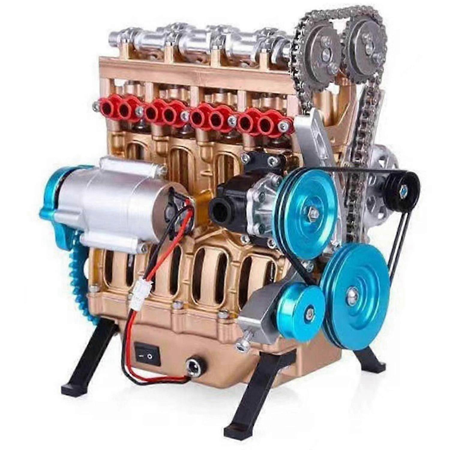 Mini Engine Model toy Creative Miniature Resin Engine Ornaments for Car Desktop Decoration