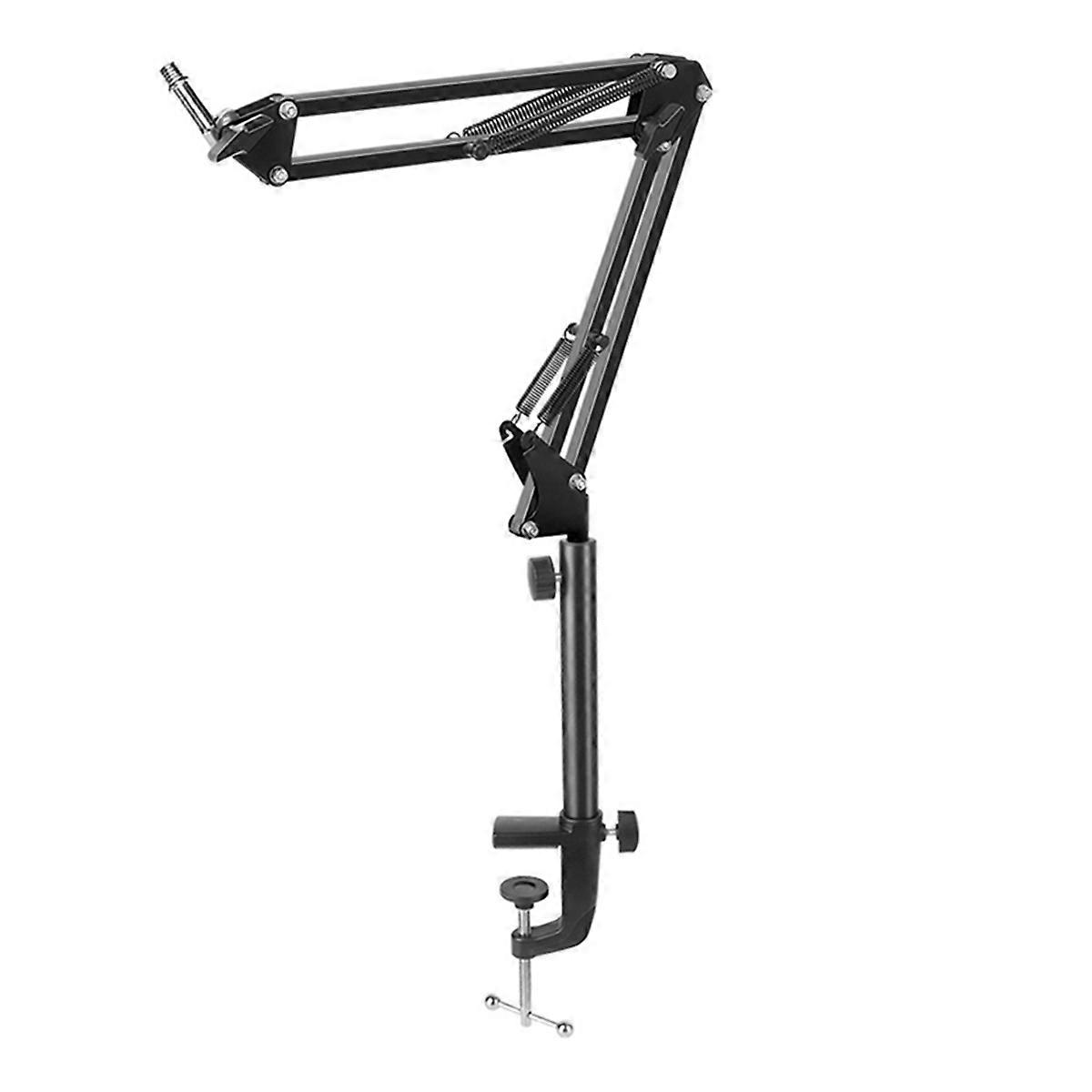 25cm Height Increase Model Microphone Boom Arm with Tabletop Stand,A