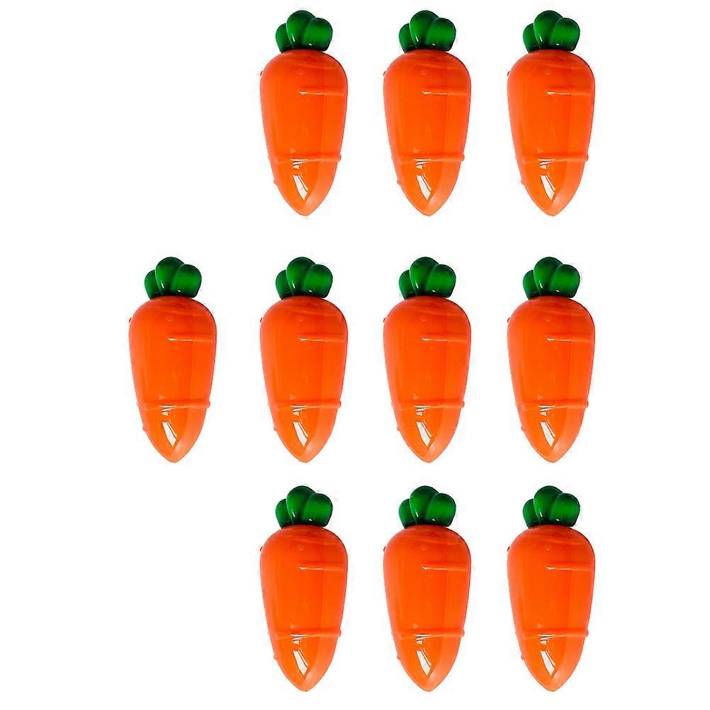 Package Box for Storage 10Pcs Carrot Shape Imitation Candy Gift Box