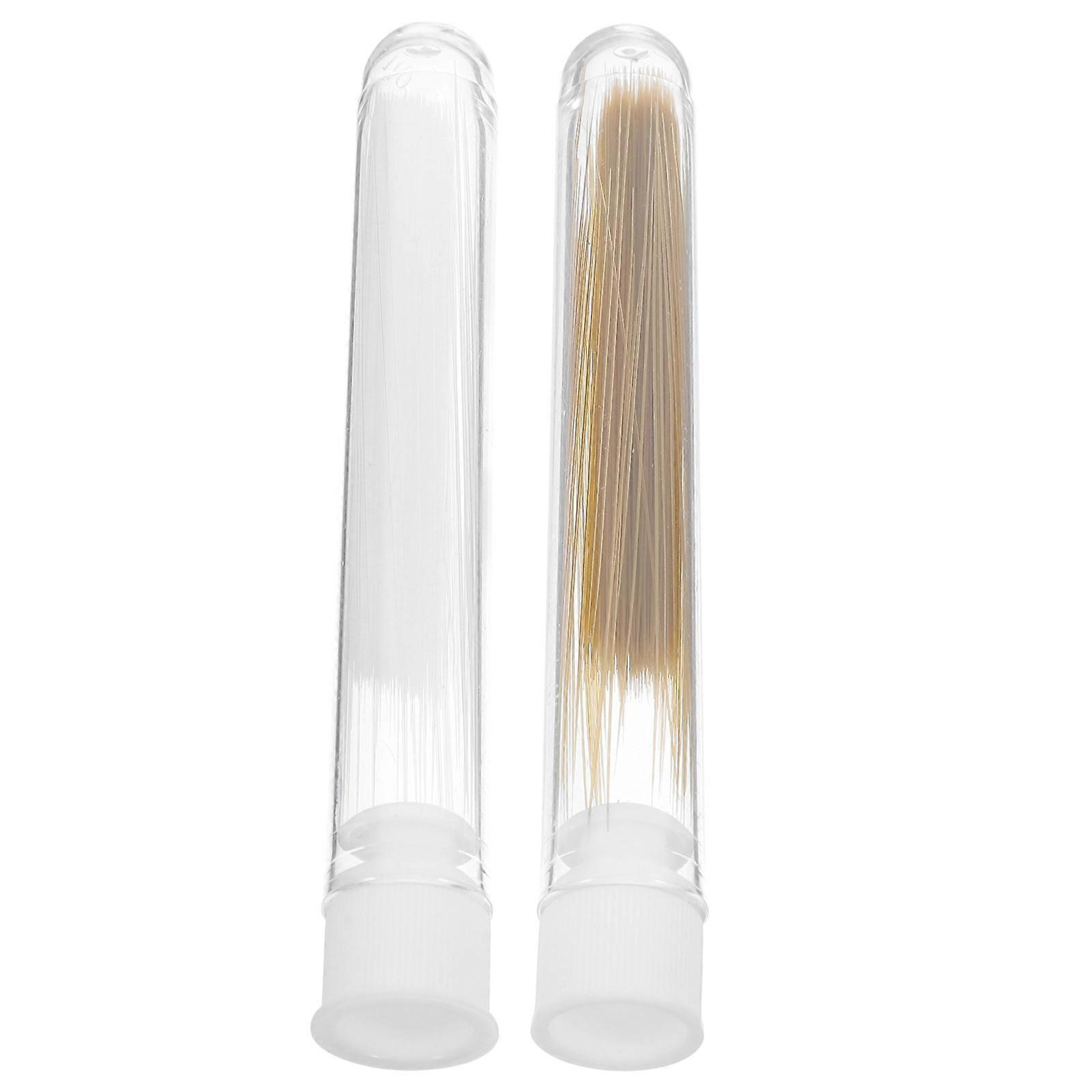 Simulated Animal Whiskers Kits Cat Whiskers for Decoration 4Pcs 2 Bottles