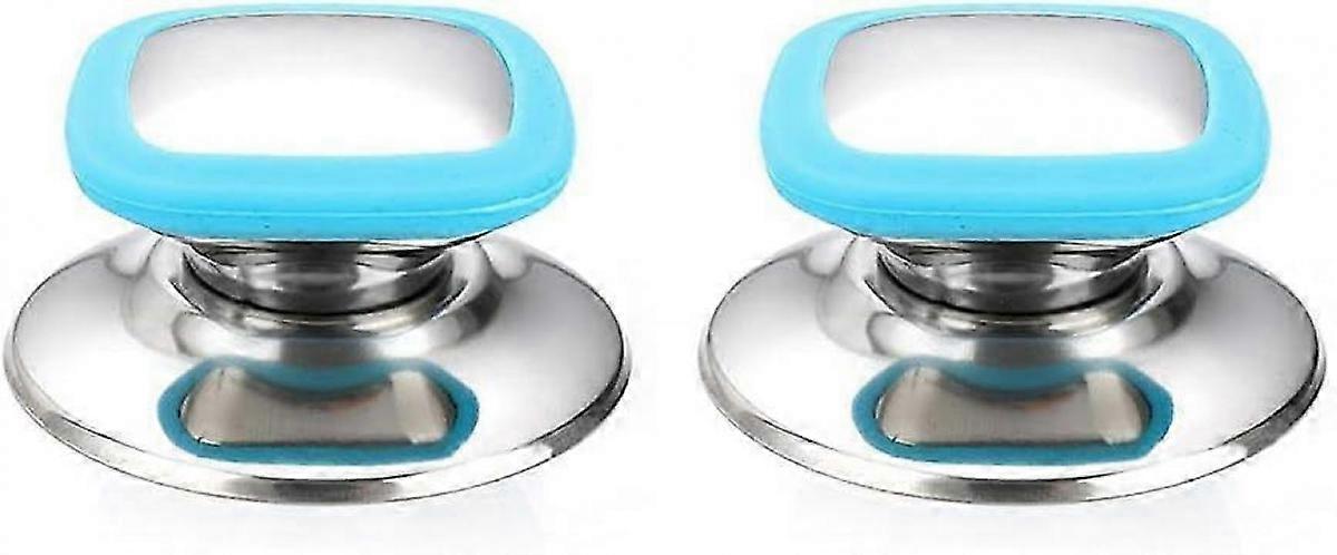 2 Pack Universal Silicone Pot Lid Knob Cover for Kitchen Cookware