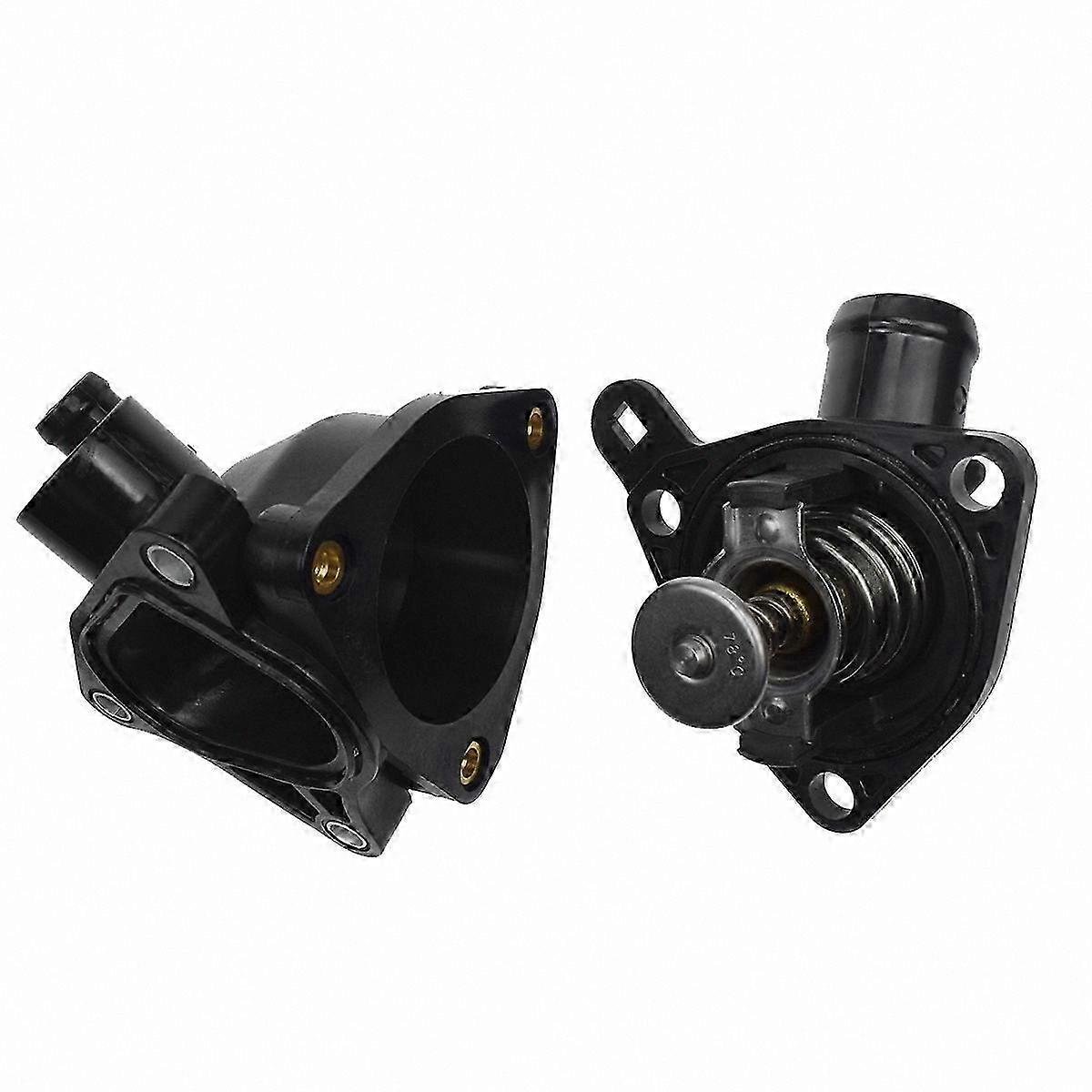 Thermostat Housing Case Cover & Thermostat for 2002-2006 CR-V RSX, Replacement Part 19320-PNA-003