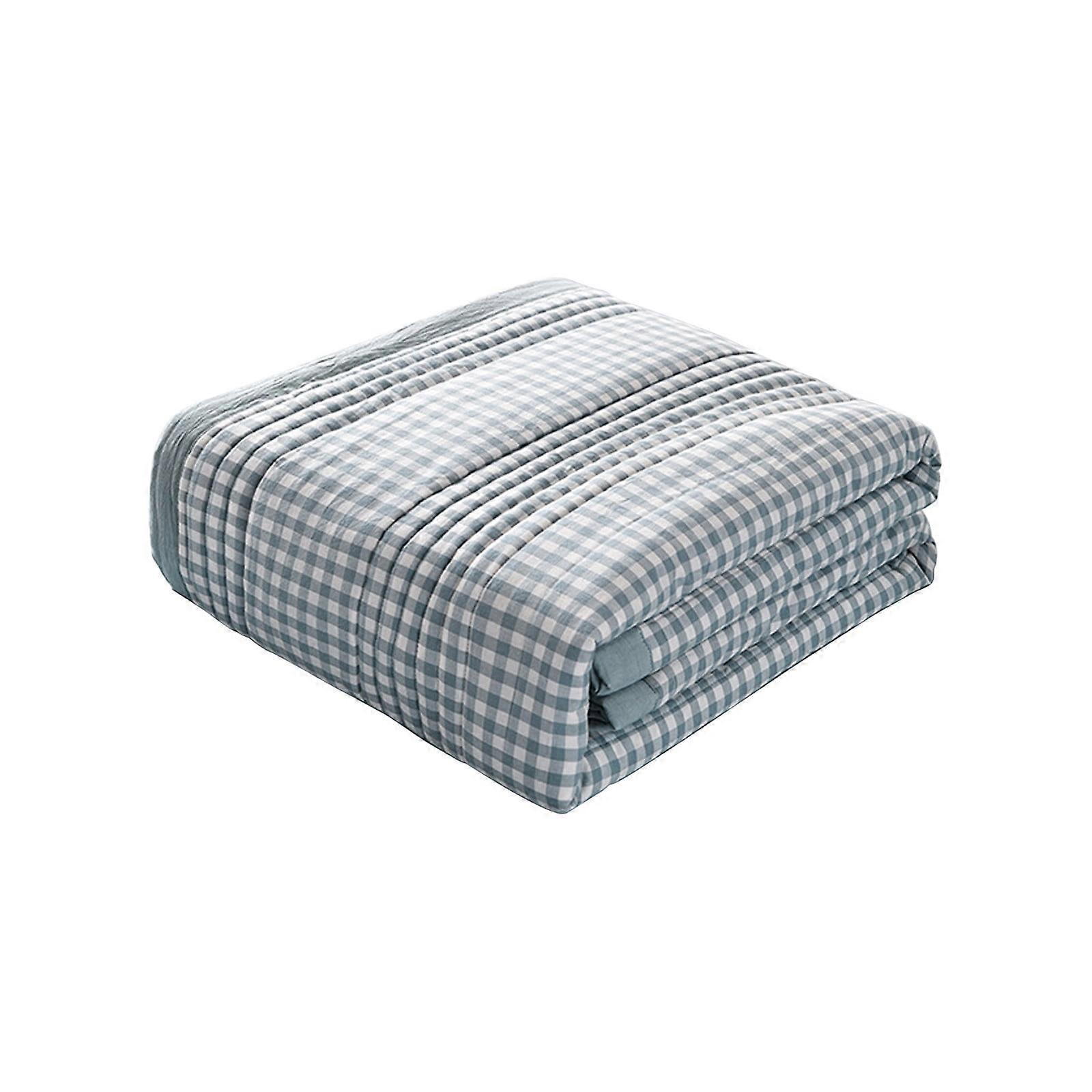 Slhenay Cooling Comforter for Hot Sleepers, Night Sweats - Double-Sided Lightweight Soft Breathable Blanket 1.5m X 2m