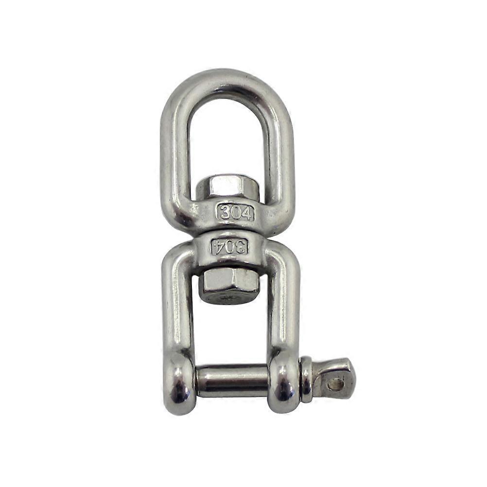 Practical Durable Metal Swivel Double-Swivel Construction Rustproof Waterproof For Garden Home Shop Outdoor Use 5x2x0.4cm 2Pcs