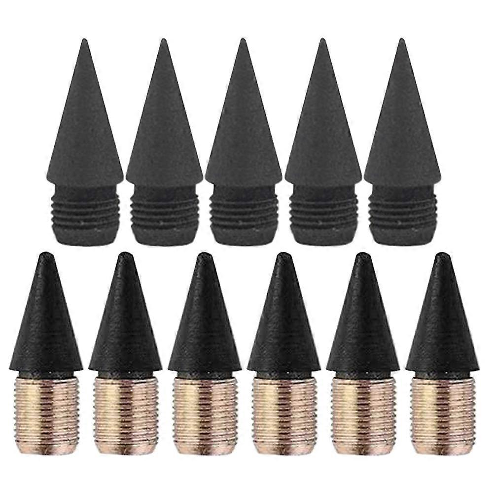 Replaceable 40Pcs Pencil Nibs Perfect for Writing and Drawing in School Office Use Assorted Colors
