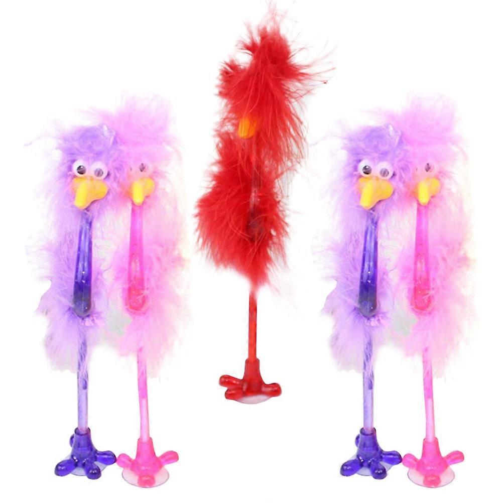 Creative Gel Pens for Office Work 25Pcs Ostriches Shape Assorted Colors