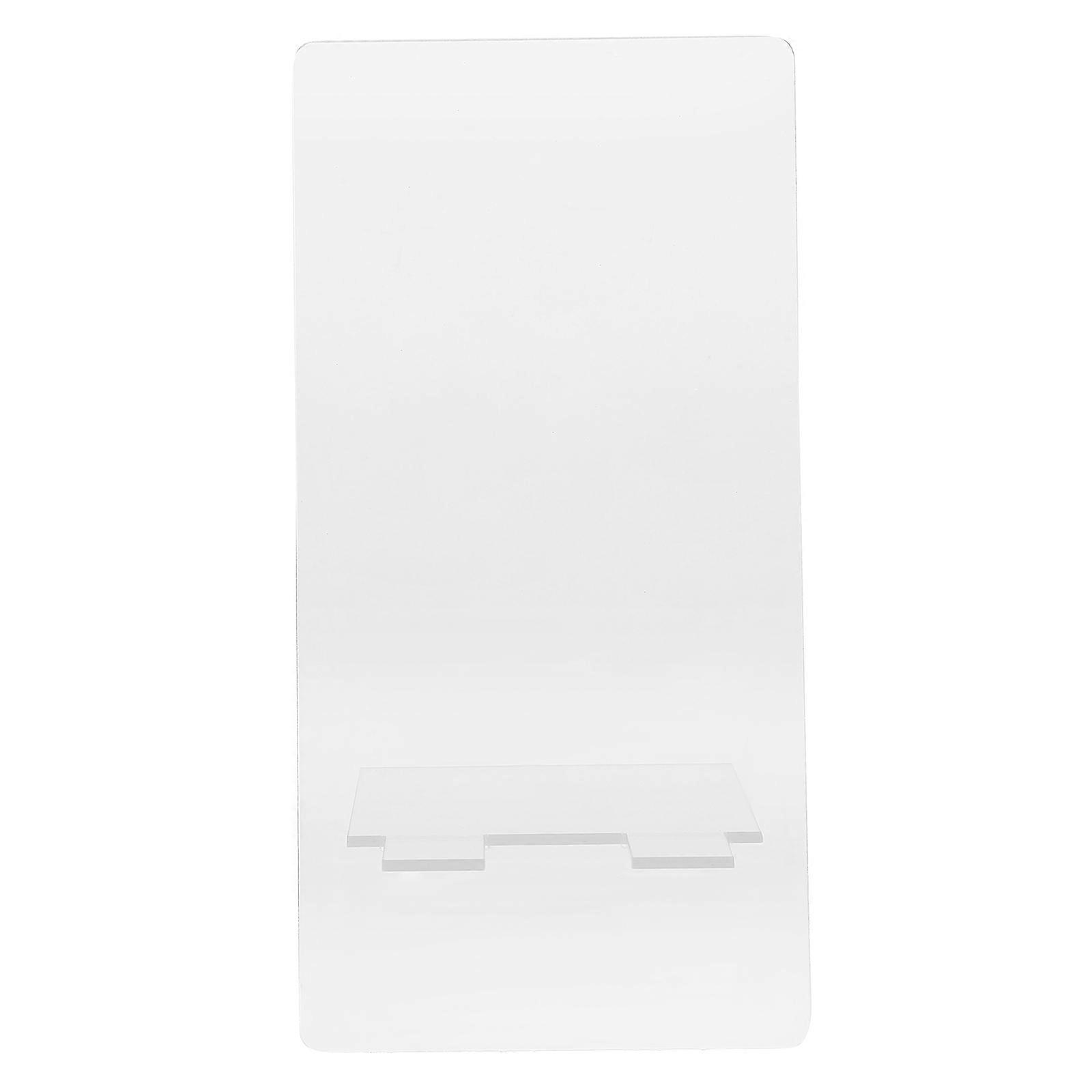 Transparent Acrylic Memo Board for Home Use 8Pcs Practical Note Board