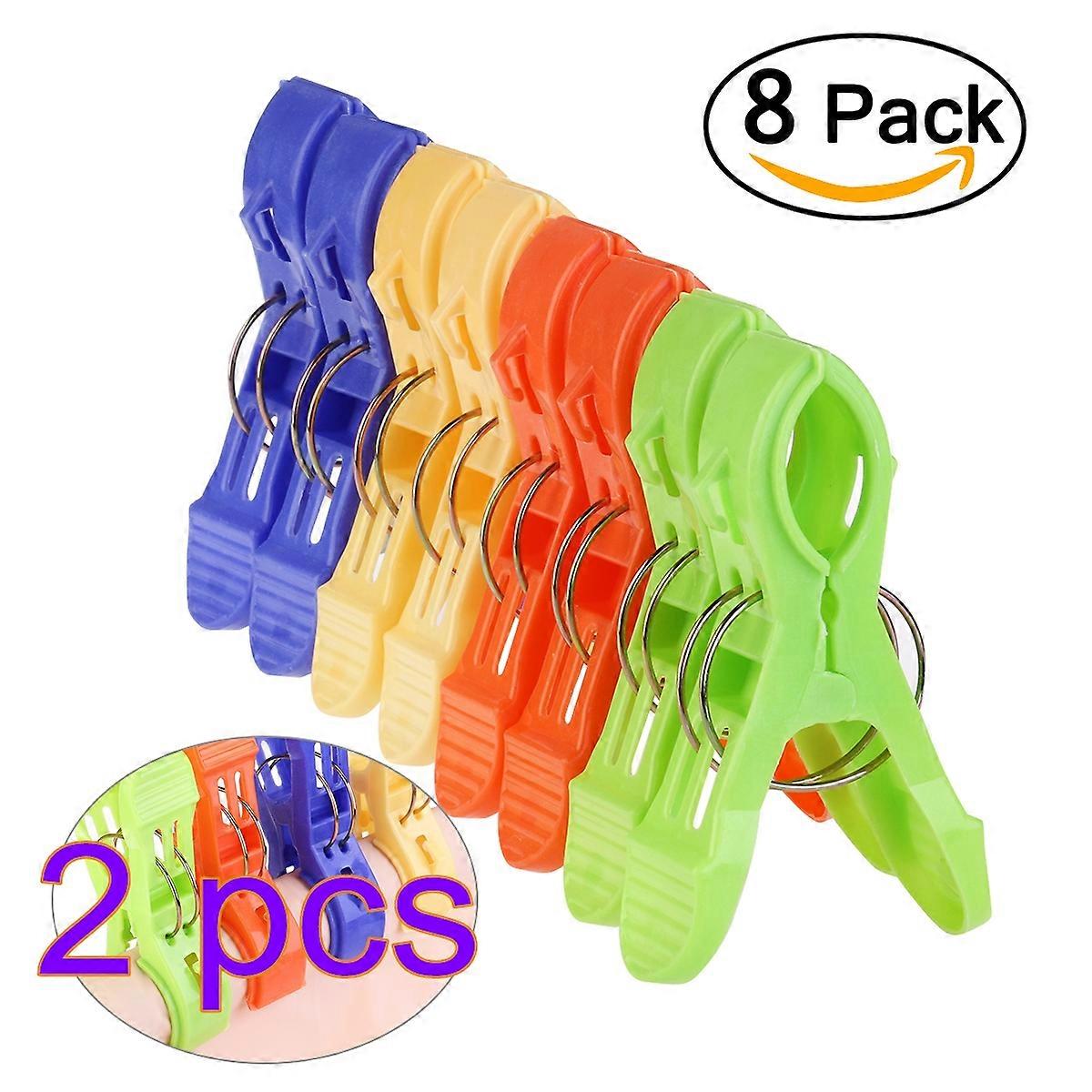 Quilt Clips Plastic Bright Color to Secure 16Pcs Beach Towels
