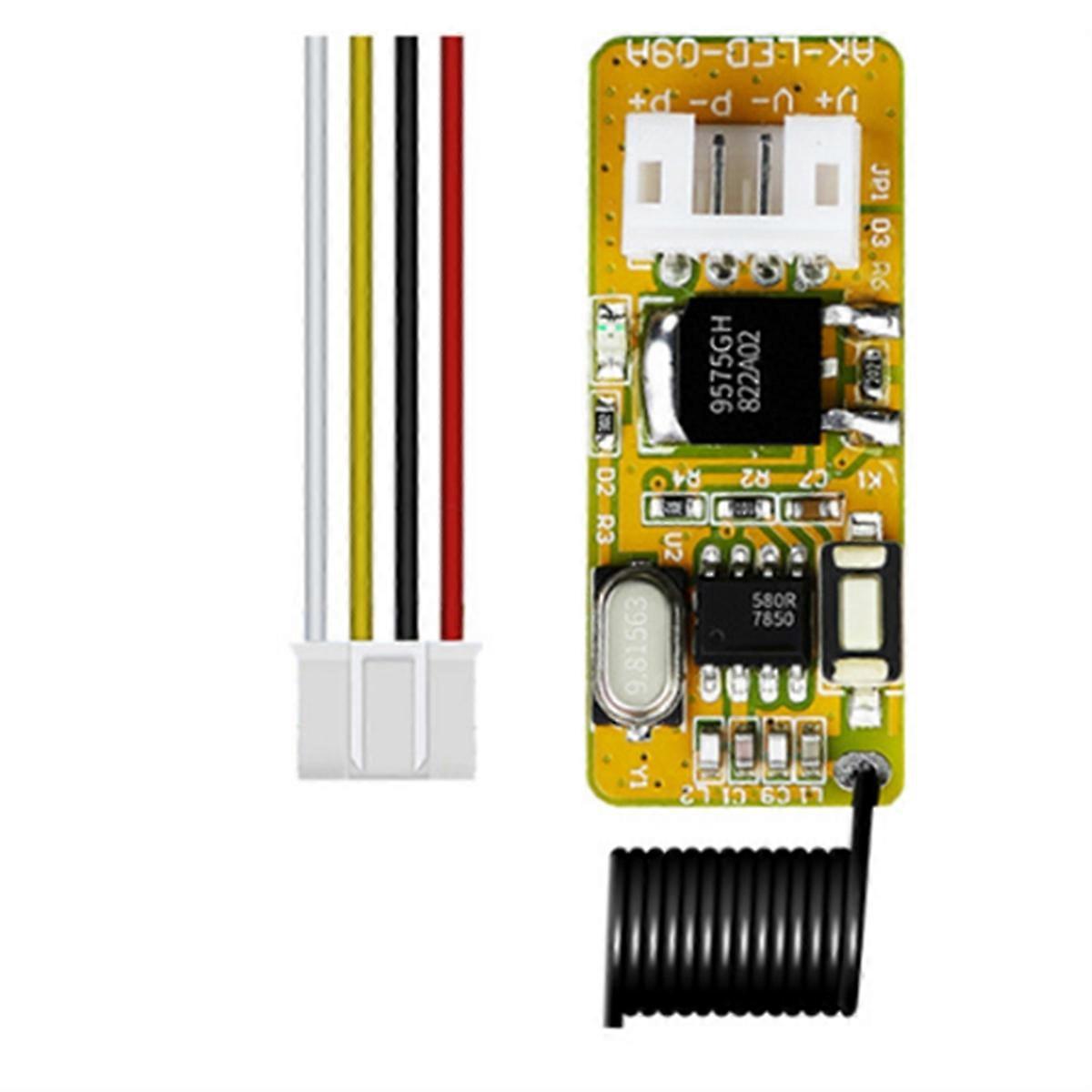 Small Wireless Controller Module 433MHZ for DC3.7V 4.5V 9V 12V Battery Power Used to Control Light