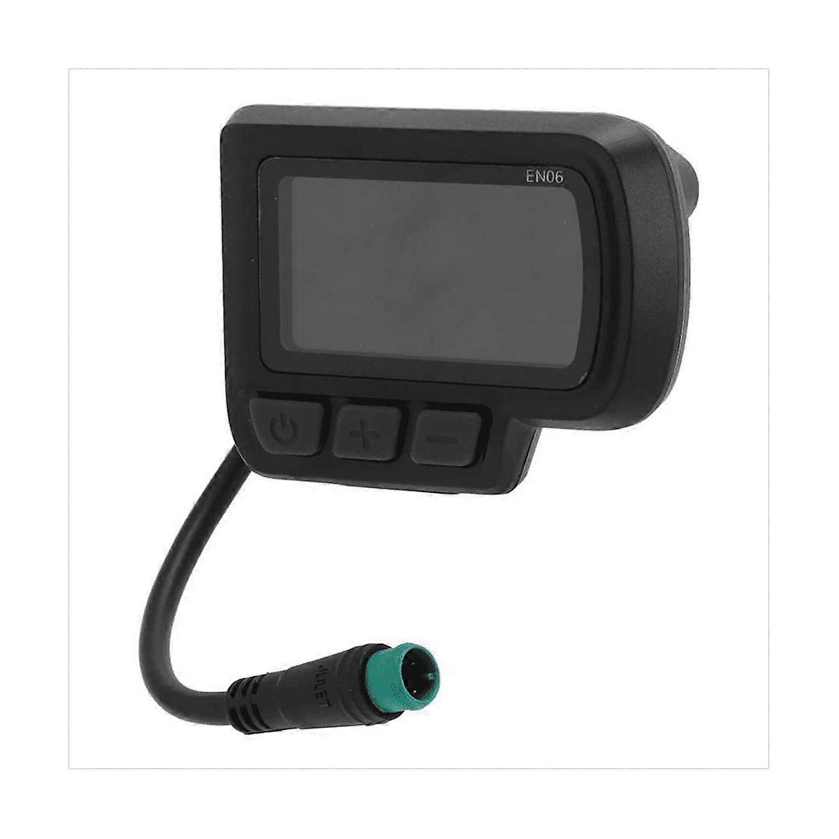 E-Bike Display Meter LCD-EN06 Display 24V 36V 48V with USB Power Speed Display E-Bike Waterproof Plug