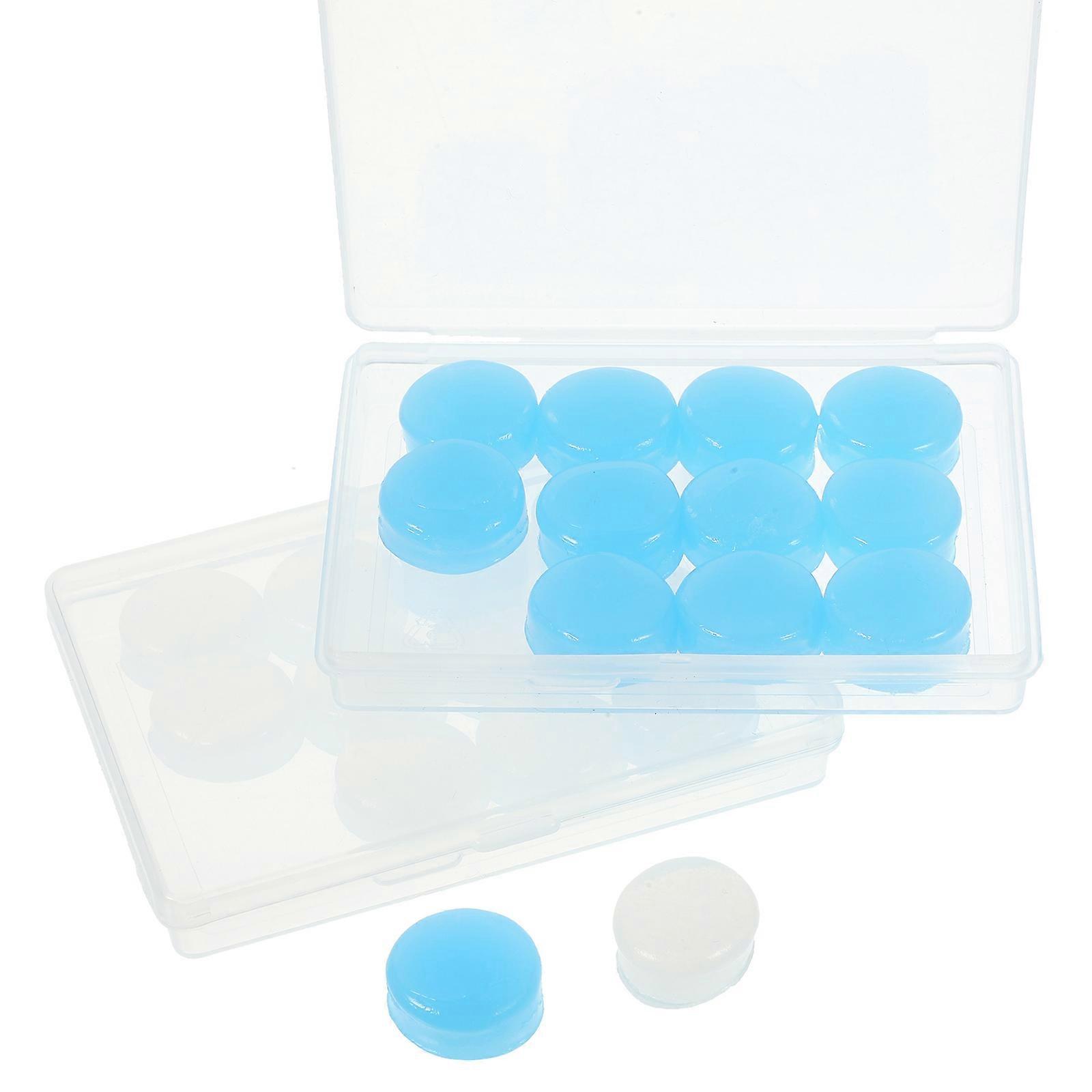 Concert Earplugs Mini Size for Ears with Noise Reduction Transparent 12Pairs