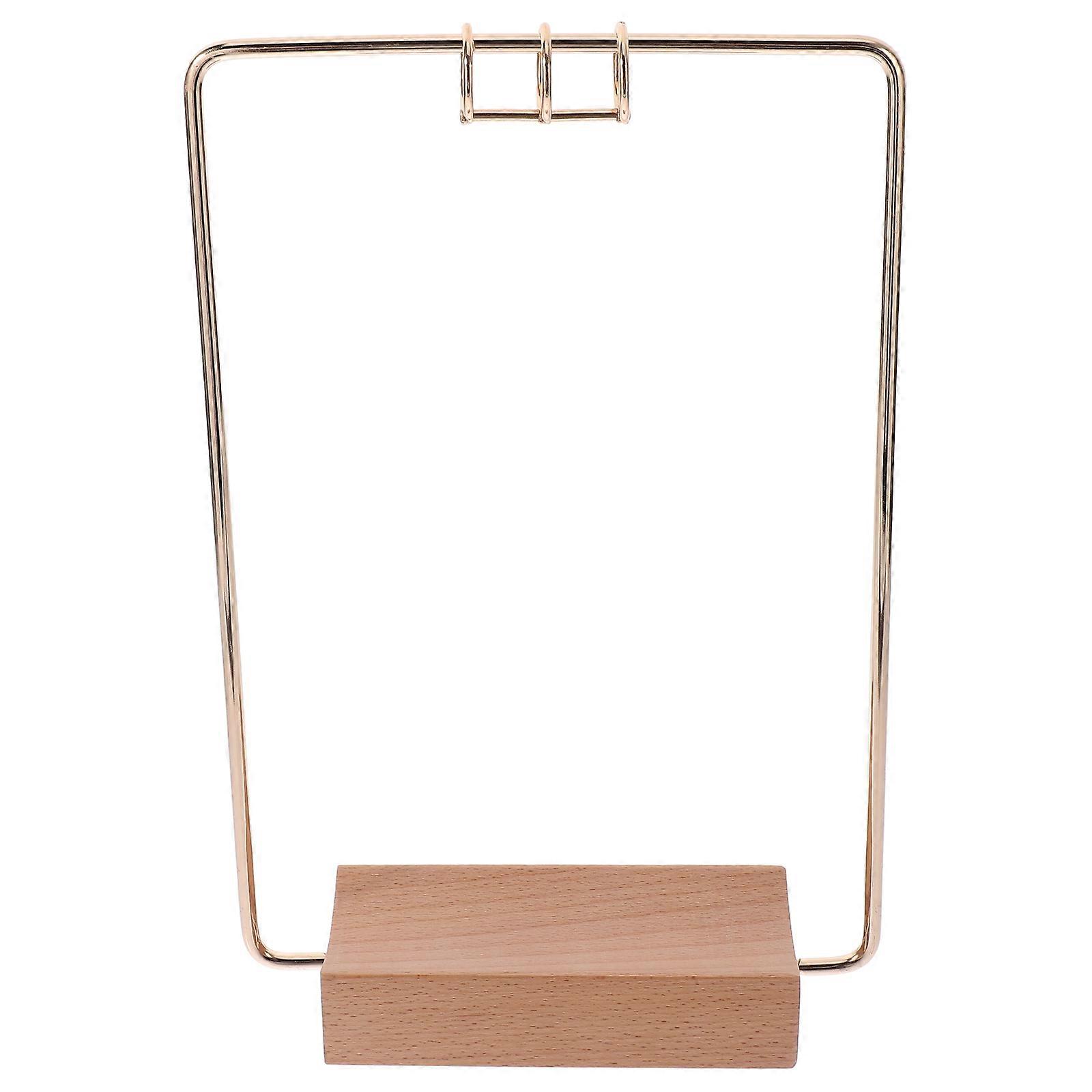 Desk Calendar Accessory Iron Flip Calendar Stand 4Sets