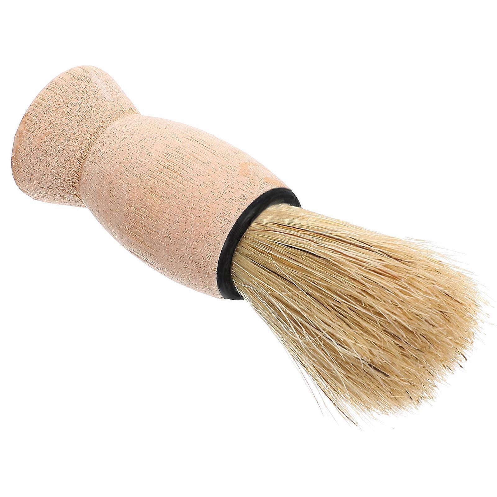 Mens Shaving Brush Beard Brush for Comfortable Grooming 3Pcs Set