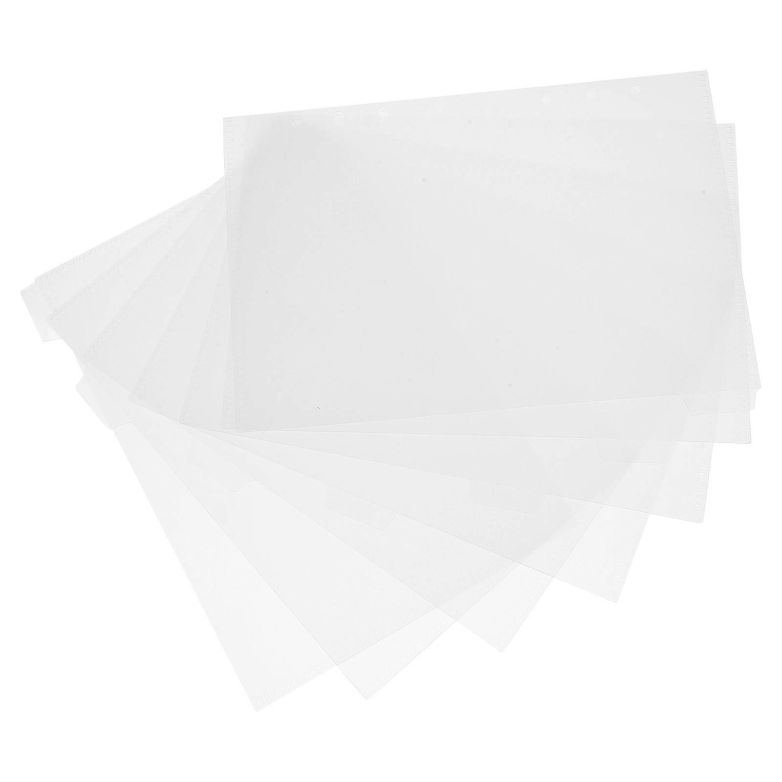 Transparent Budget Binder Pocket Portable Insert 14Pcs for Daily Use