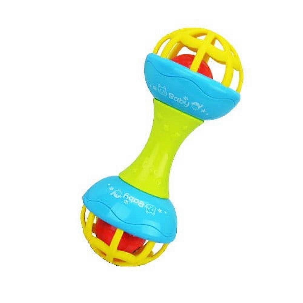 ZKCCNUK Toddler Toys Baby Musical Hand Shaking Rattle Toy Todder Educational Teether Dumbbell Toy on Clearance