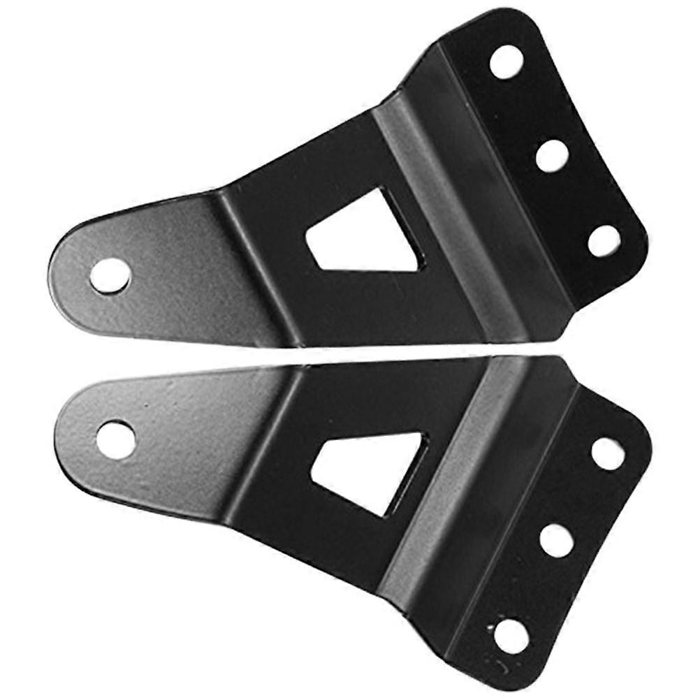 Hood Light Mount Bracket For Car Modification Enhancing Brightness And Widening Illumination Range In Black 1 Set