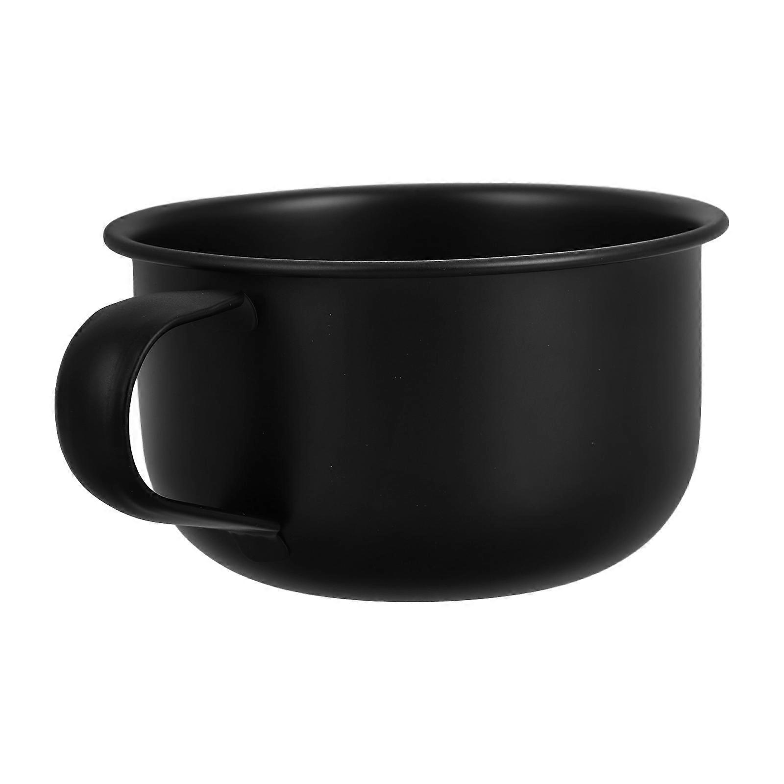 Durable Shaving Mug Shaving Soap Dish for Home Grooming Routine Simple Design 11.00X8.80X5.00CM 1Pcs