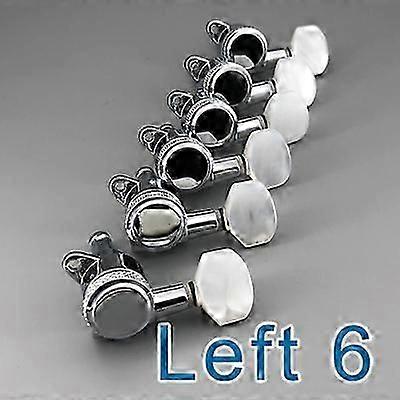 Schaller M6 Type Deluxe Locking Tuners Pearl Button for Guitar