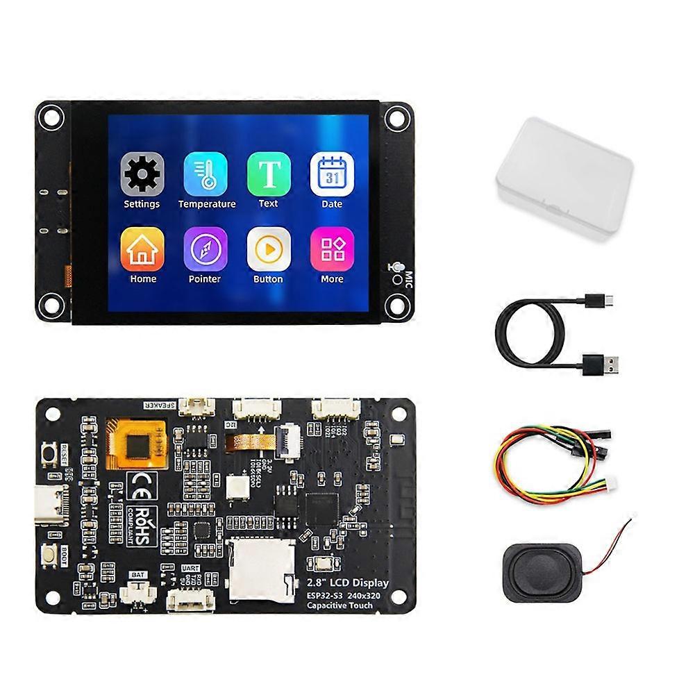ESP32-S3 Ai Artificial Intelligence Development Board 2.8Inch LCD WiFi Bluetooth TFT Module Touch Screen for Xiaozhi