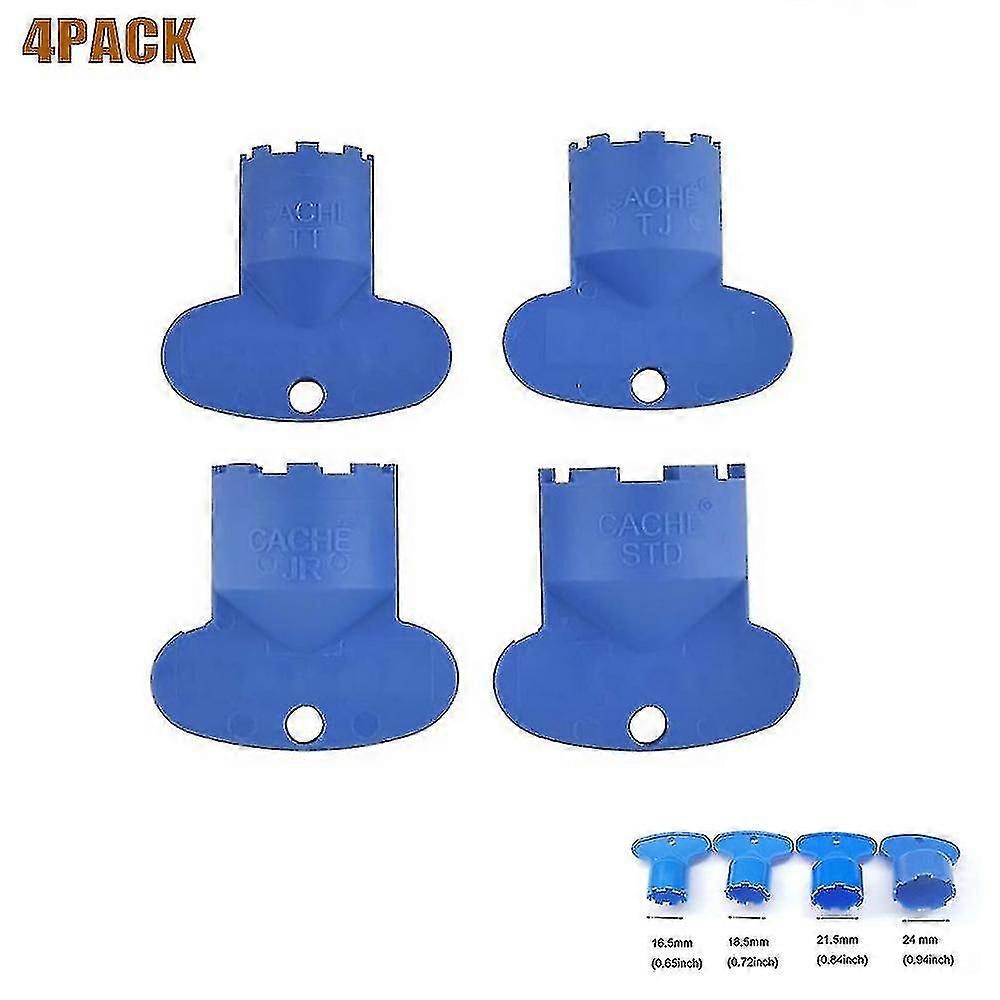 4 Pcs cache Robinet Aérateur Clé, Outil de Clé de Retrait Compatible avec M16.5-tt, M18.5-tj, M21.5-jr, M24-std Cache Aérateurs