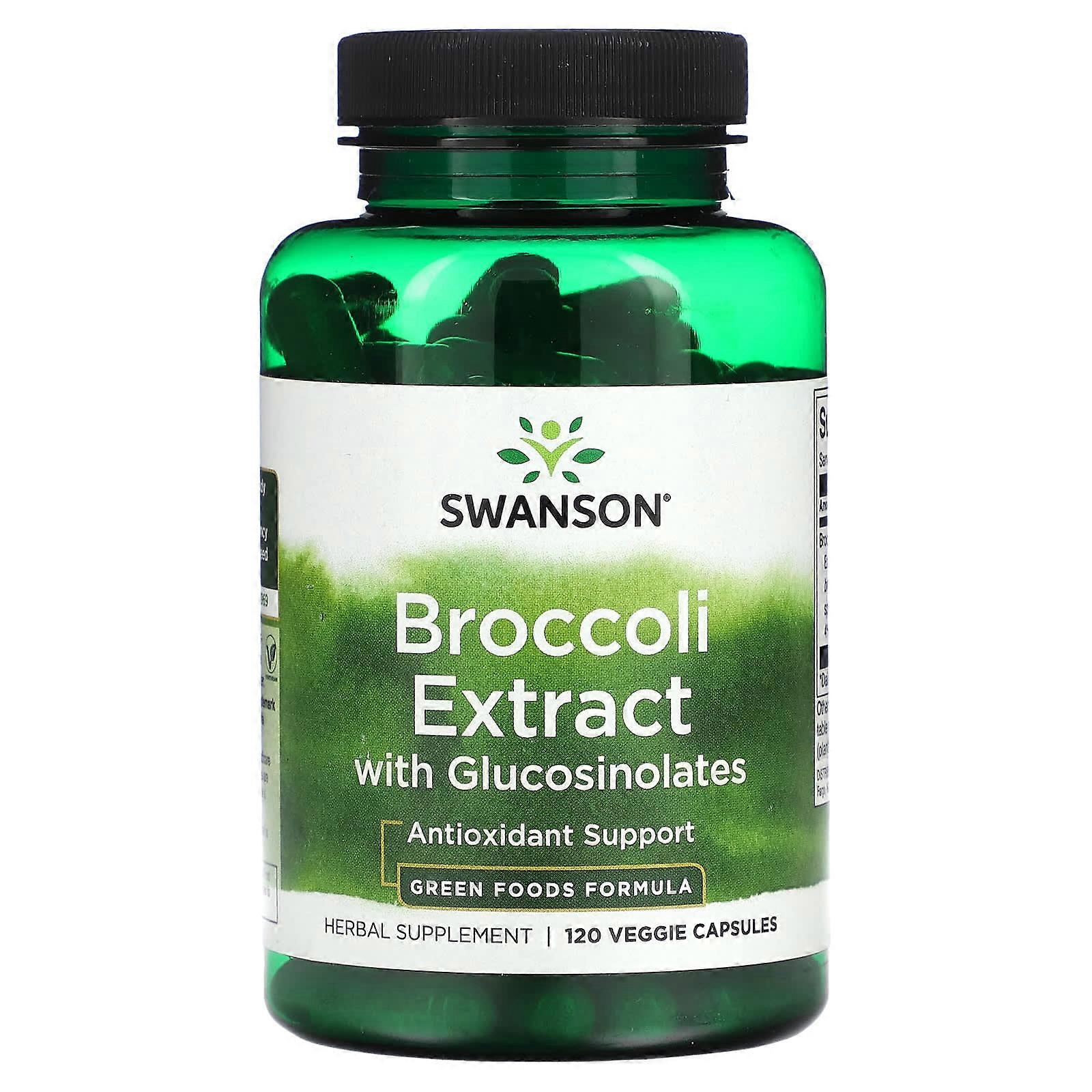 Broccoli Extract with Glucosinolates, 120 Veggie Capsules
