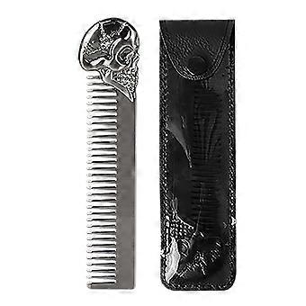 Coole baardkam voor mannen, zakkam, fijne tanden, kappersgereedschap, trimtool