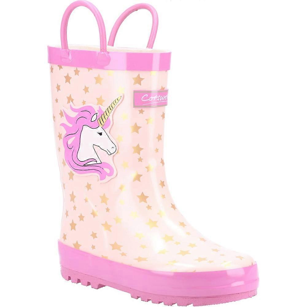 Cotswold Girls Puddle Boot Unicorn
