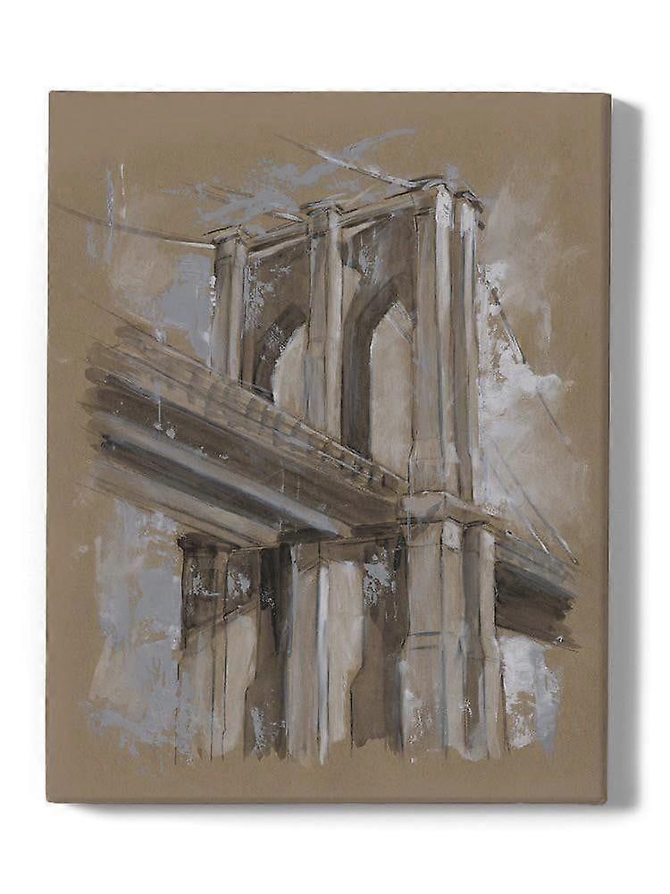 Brushwork Architecture Iii Wrapped Canvas -Ethan Harper Designs,-ouyac418