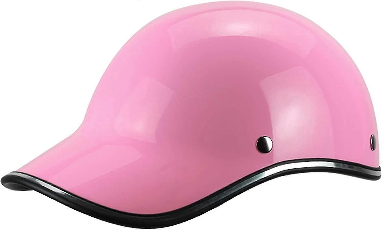 Baseball Cap Adjustable Quick Release Buckle Half Baseball Cap Pink
