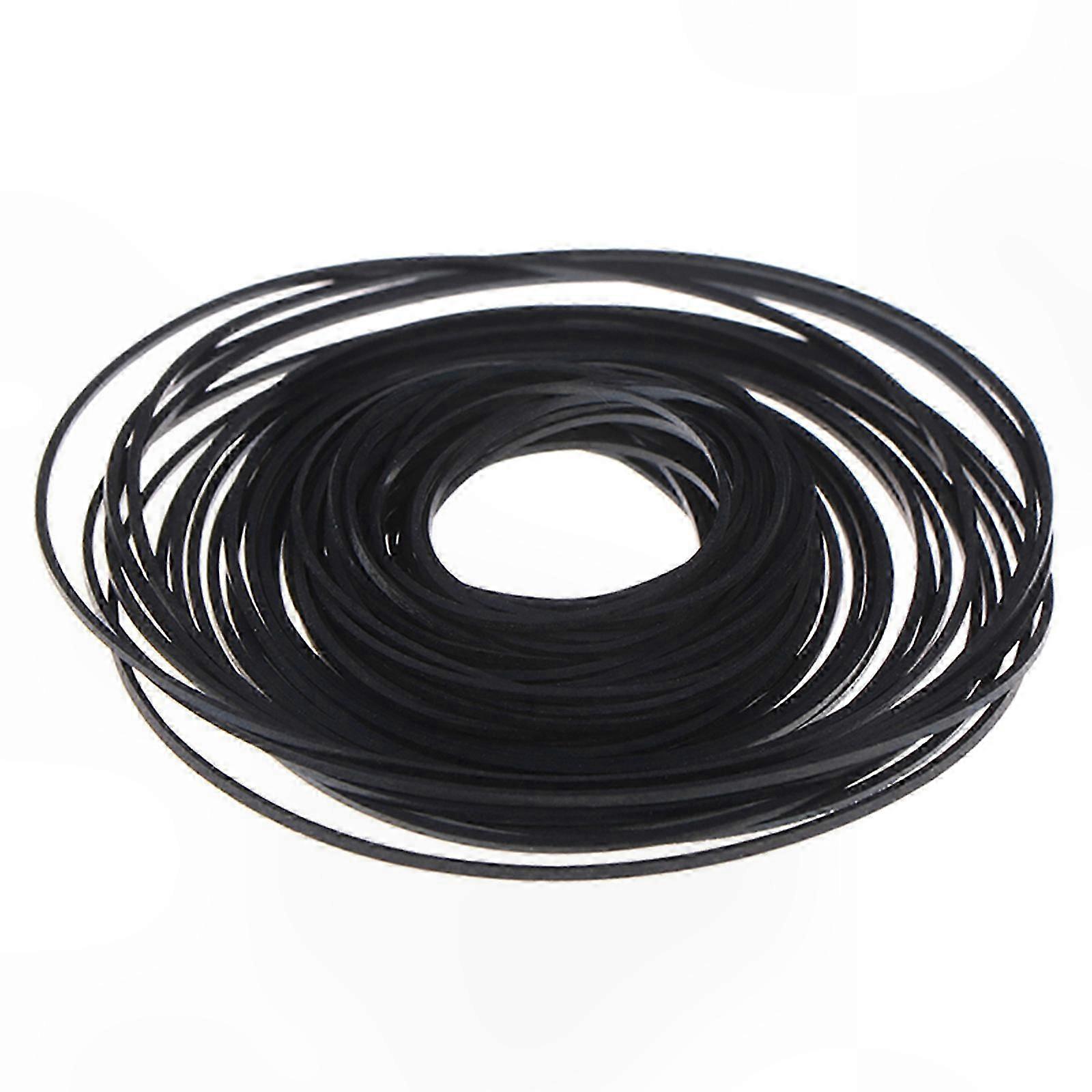 Rubber Belt for CD DVD Recorder and Walkman, 40/45-130mm Assorted Size Replacement Belts