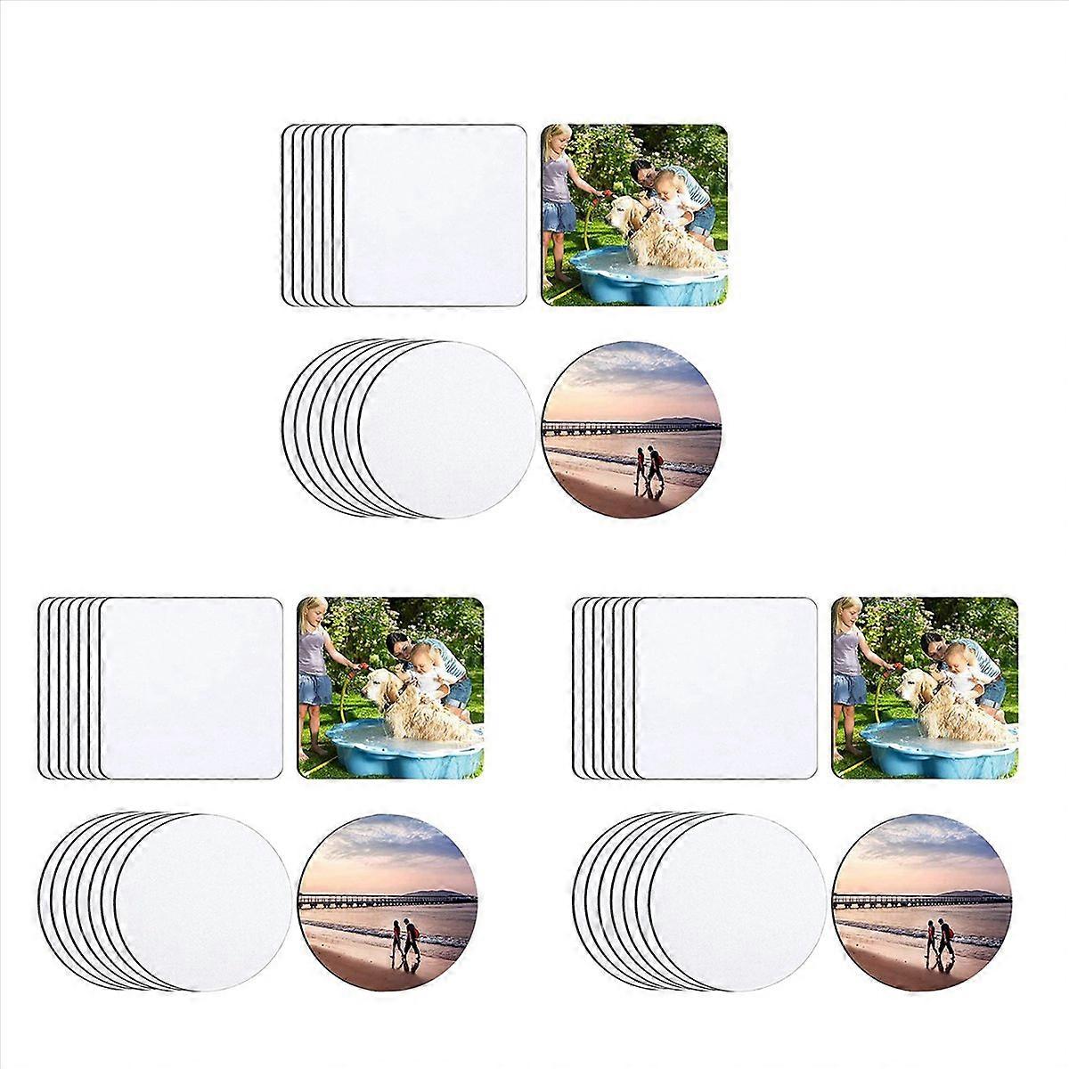 Sublimation Coaster Blanks,for Heat Transfer Printing Crafts,Projects