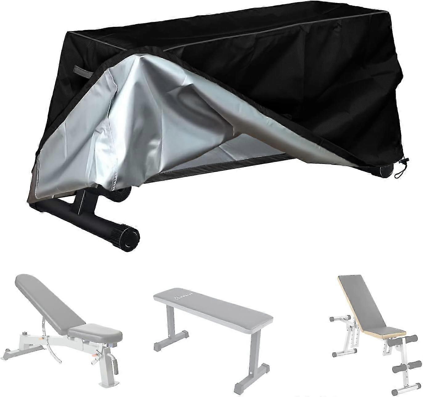 仰卧起坐板盖，举重凳户外防水罩适用于仰卧起坐板，举重凳，举重椅，健身凳，防止宠物死亡