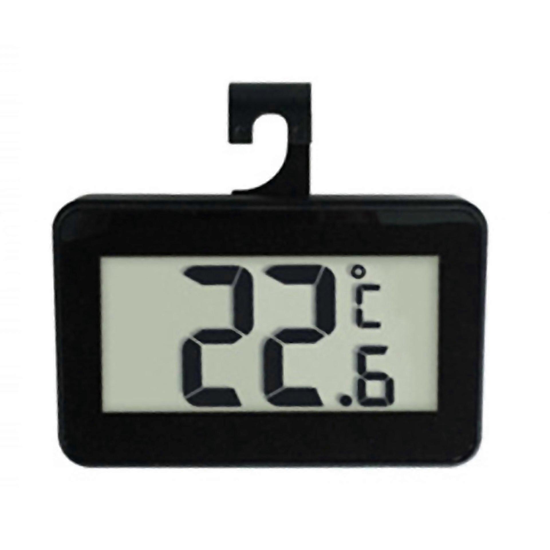 For Refrigerator Alarm Thermometer Hangable Warnable Temperature Detector For Indoors