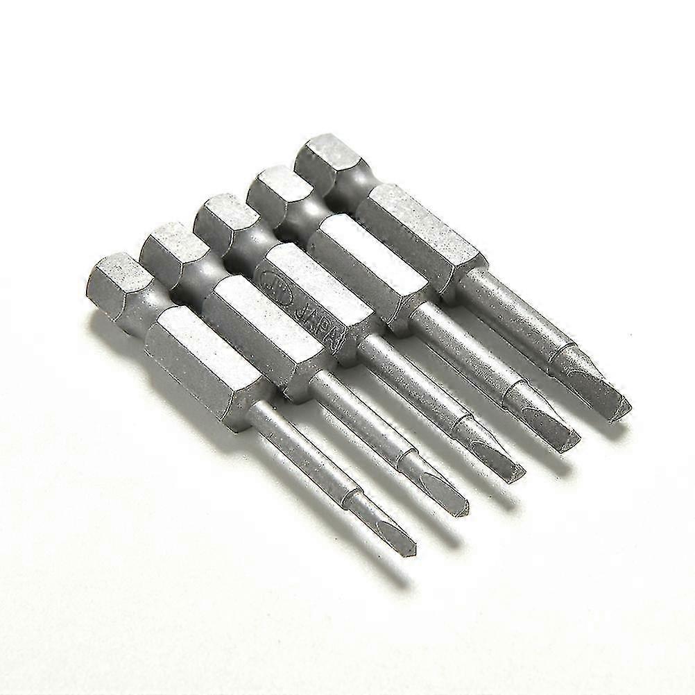 Magnetic Screwdriver Bits Set 5 Pcs Triangle Head 1/4" Hex Shank