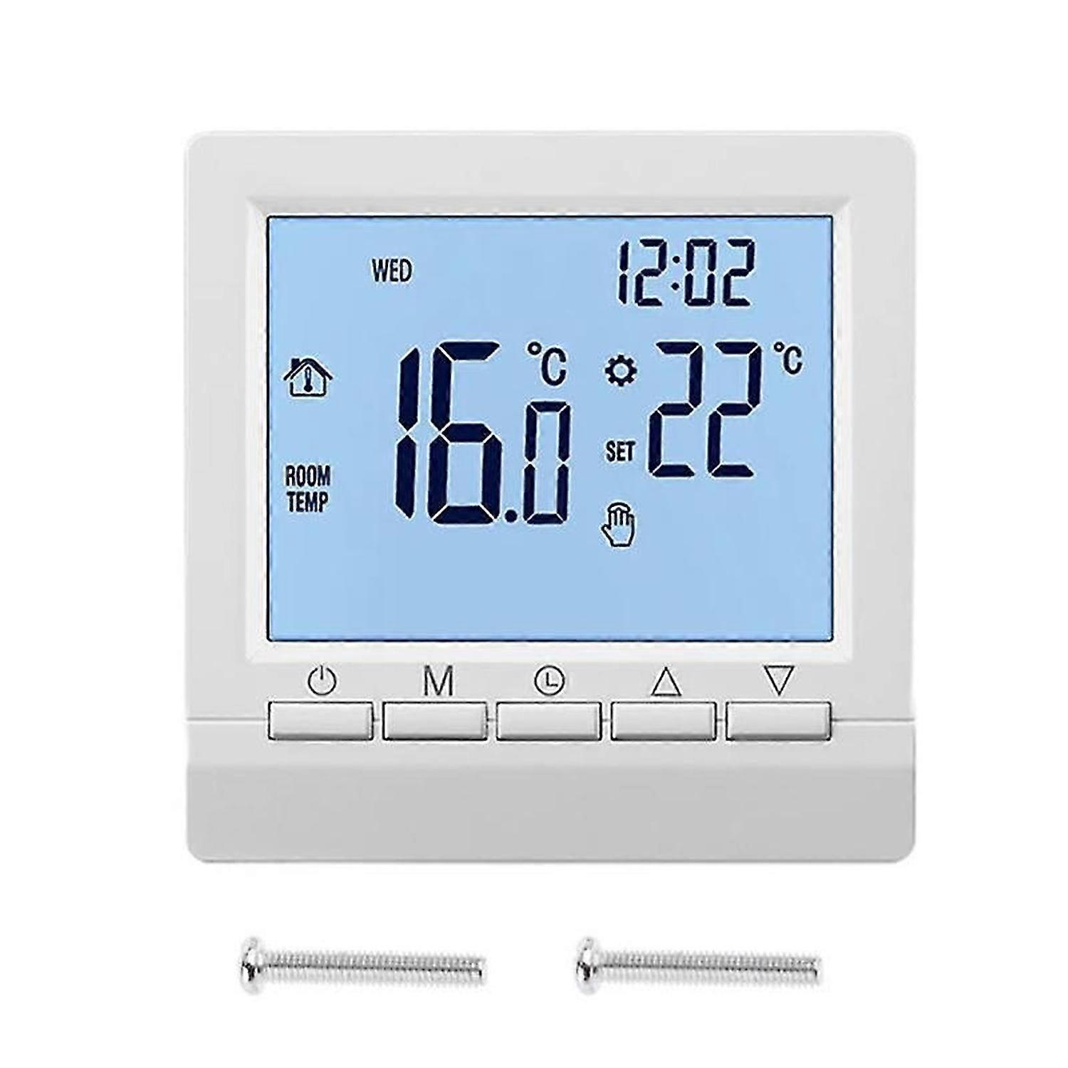 Digital Thermostat Programmable Gas Boiler Heating Temperature Regulator Intelligent Thermostat Room Temperature Controller Energy Saving Termostato