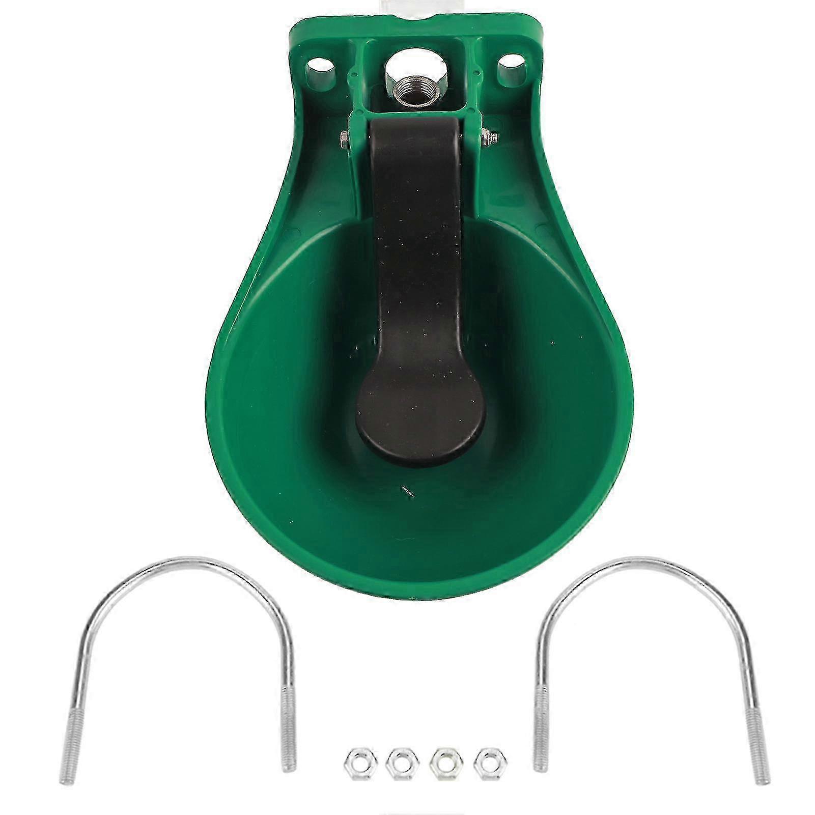 Plastic Automatic Water Bowl with Mouth Touch Switch Valve for Sheep and Cow Drinking Container