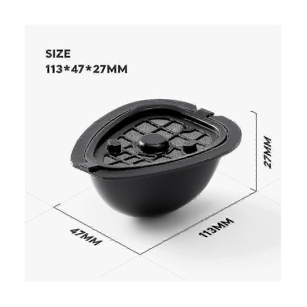 2in1 Coffee Capsule Pod For Nestle St 9662.62 Machine Refillable Filter Pod Replacement Coffee Caps [xh]