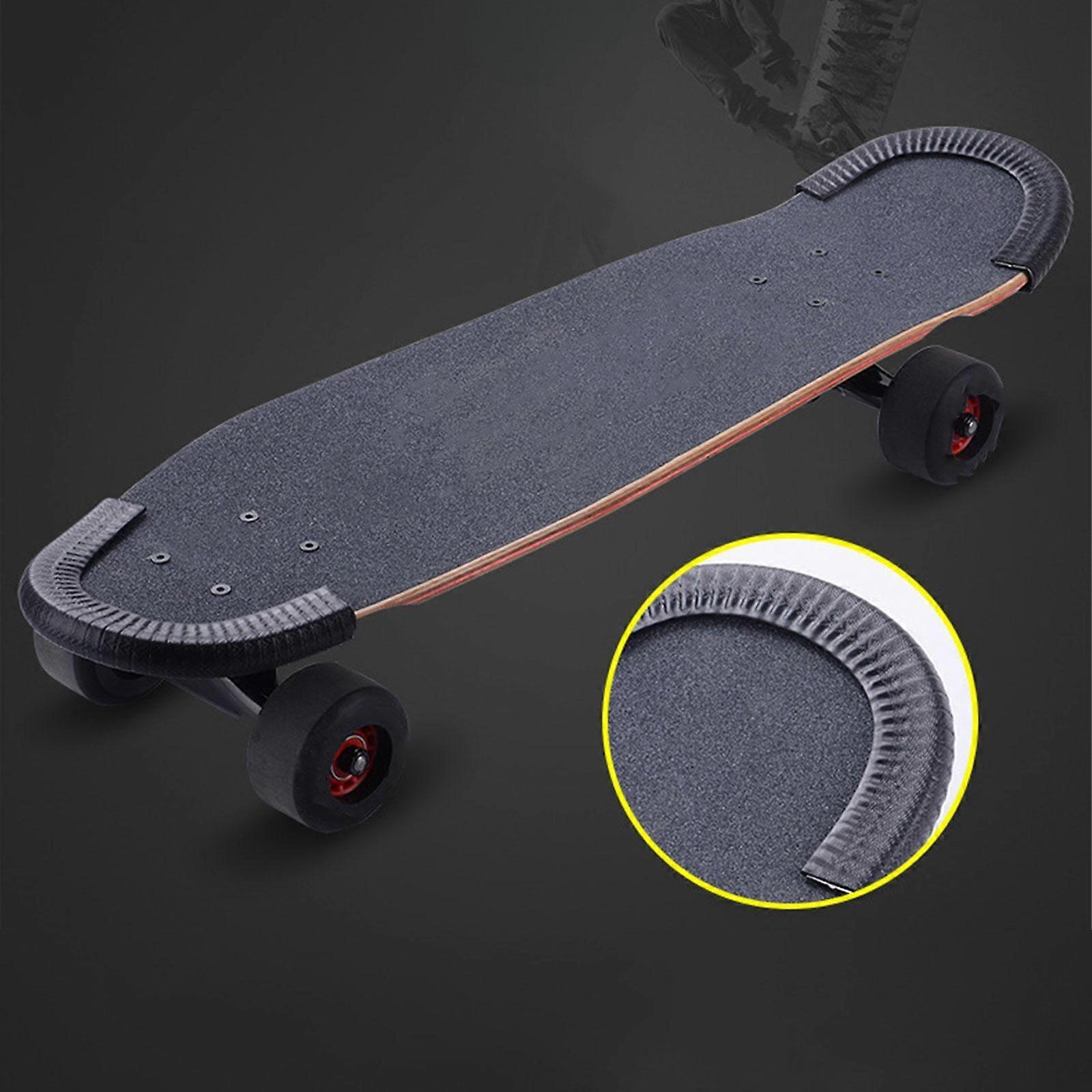 2Pcs Skateboard Deck Guards Protector Longboard Deck Strip Rubber Strip