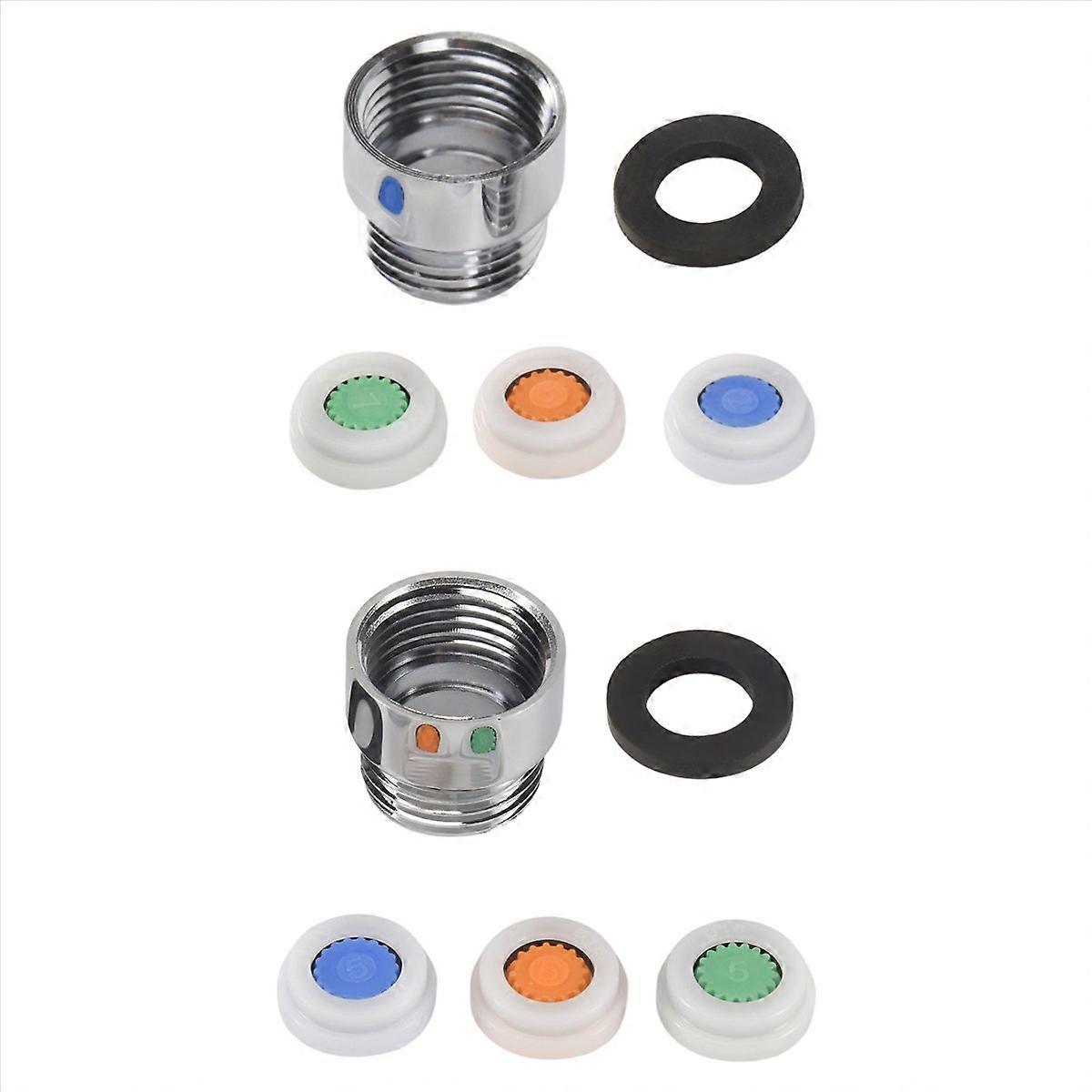 2 Pieces Water Flow Restrictor Set D, Up to 70% Water Saving